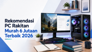 Rekomendasi PC Rakitan Murah 6 Jutaan Terbaik 2026: Gaming & Kuliah Lancar Tanpa Ngelag