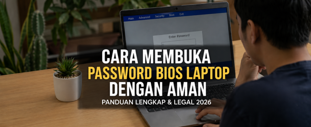 Cara Membuka Password BIOS Laptop dengan Aman