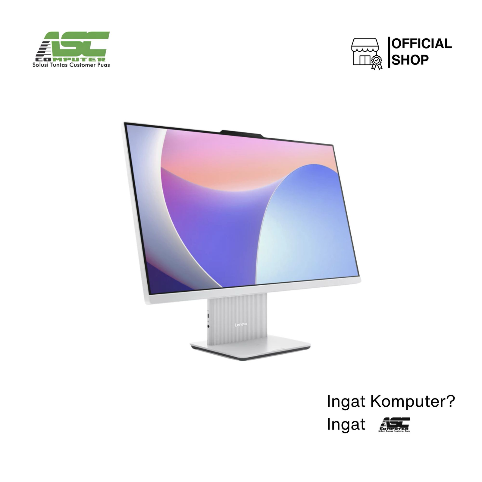 LENOVO AIO IC-F0HN00QGID-I5-13420H-8G-512G-23.8FHD-W11H+OHS24+M365