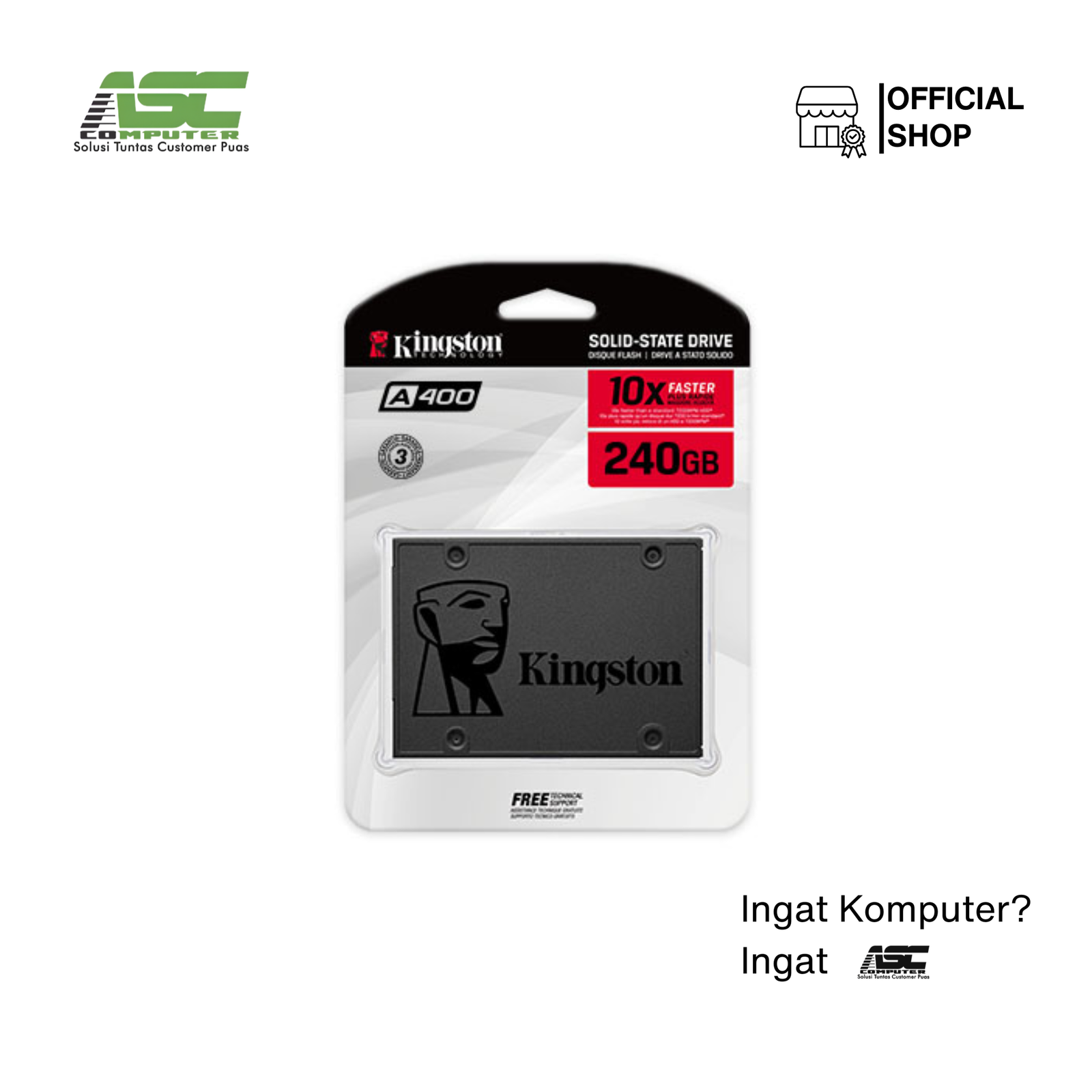 SSD Kingston SA400 240GB