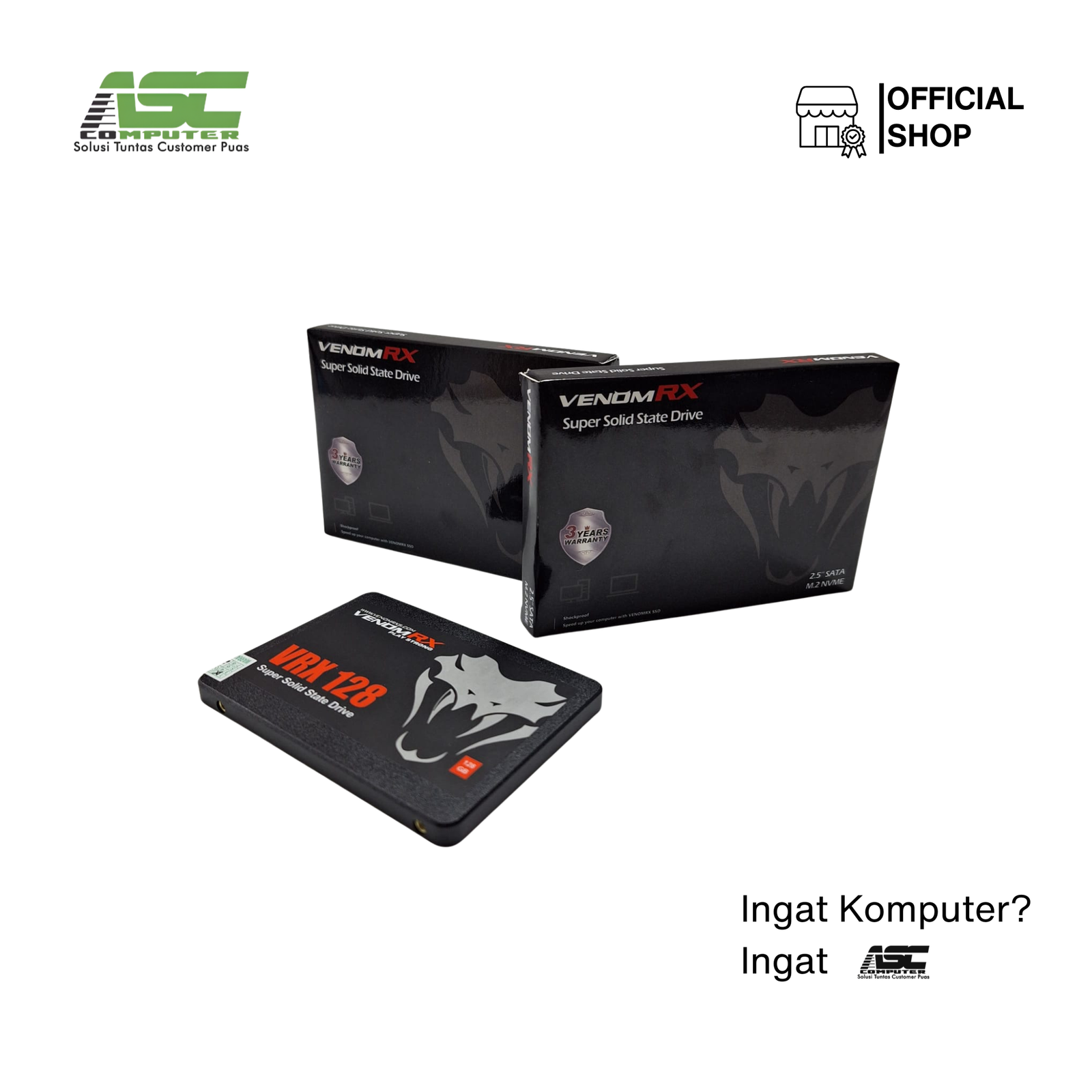 SSD SATA Venom RX 128GB