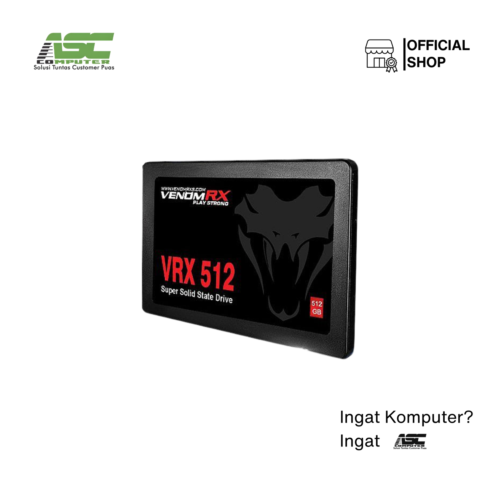 SSD SATA Venom RX 512GB