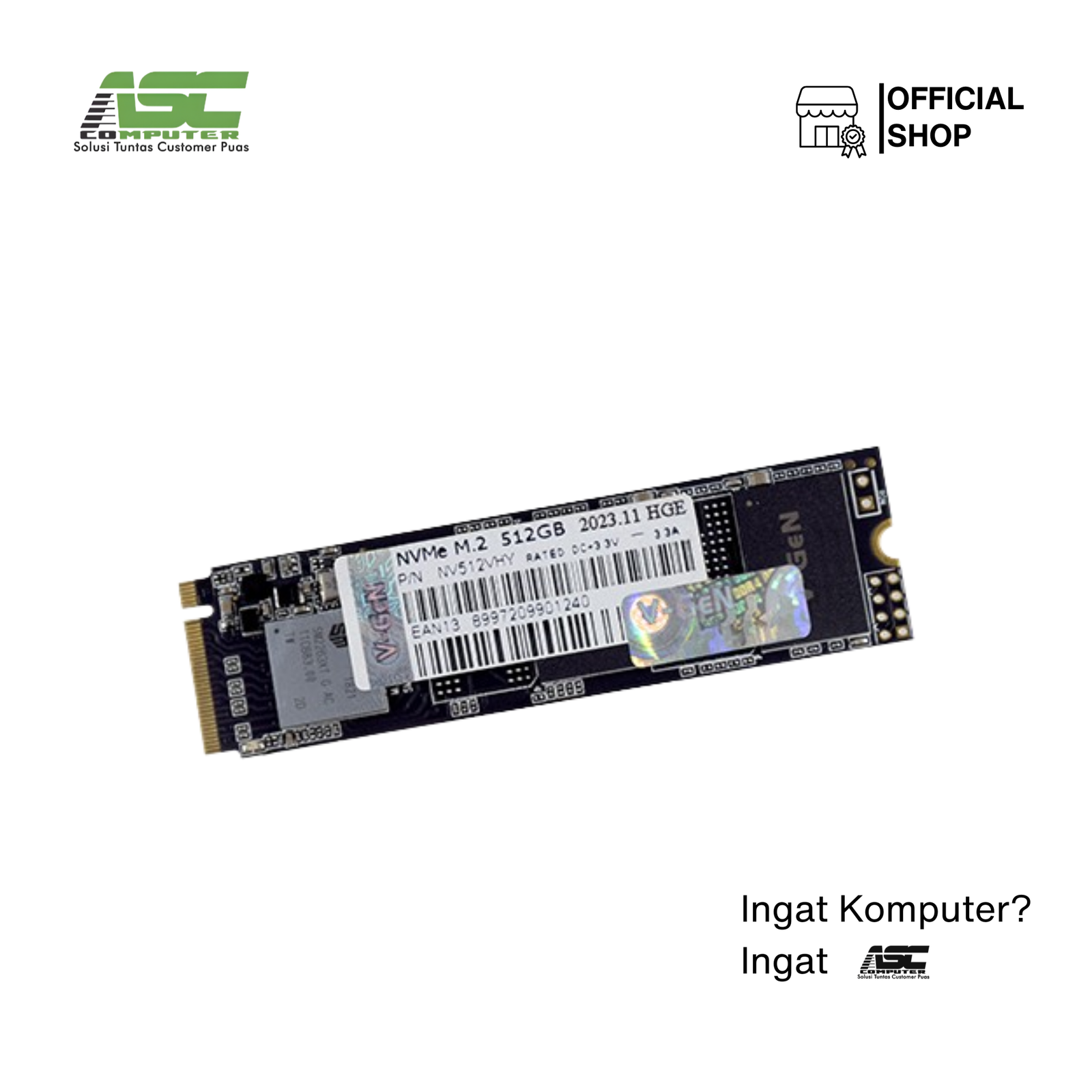 SSD V-GEN 512GB M.2 NVME HYPER
