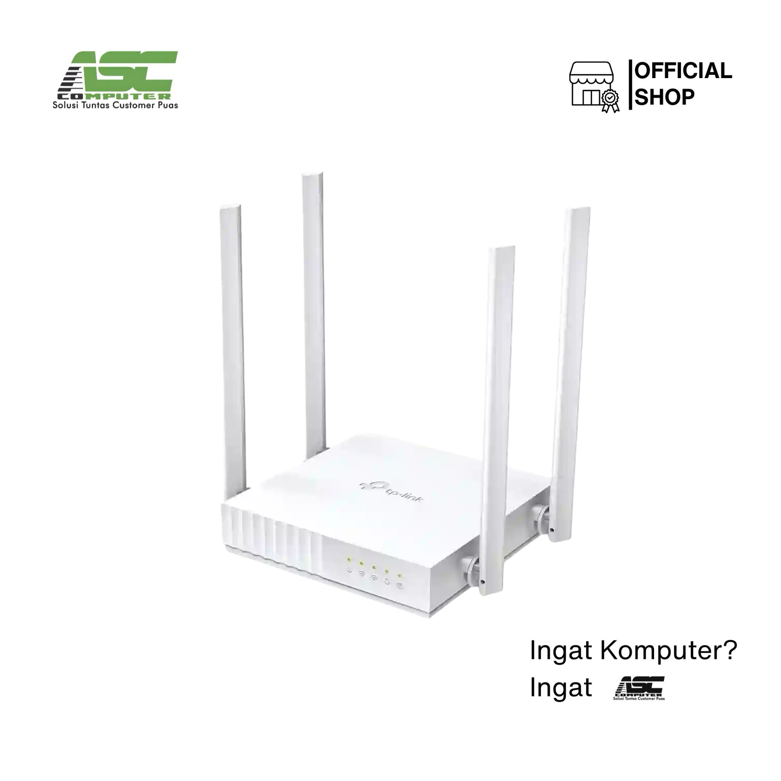 WIRELESS ROUTER TP-LINK ARCHER C24 AC750 DUAL BAND