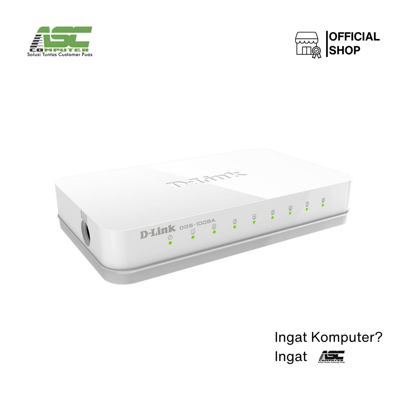 Switch Hub D-Link DGS-1008A