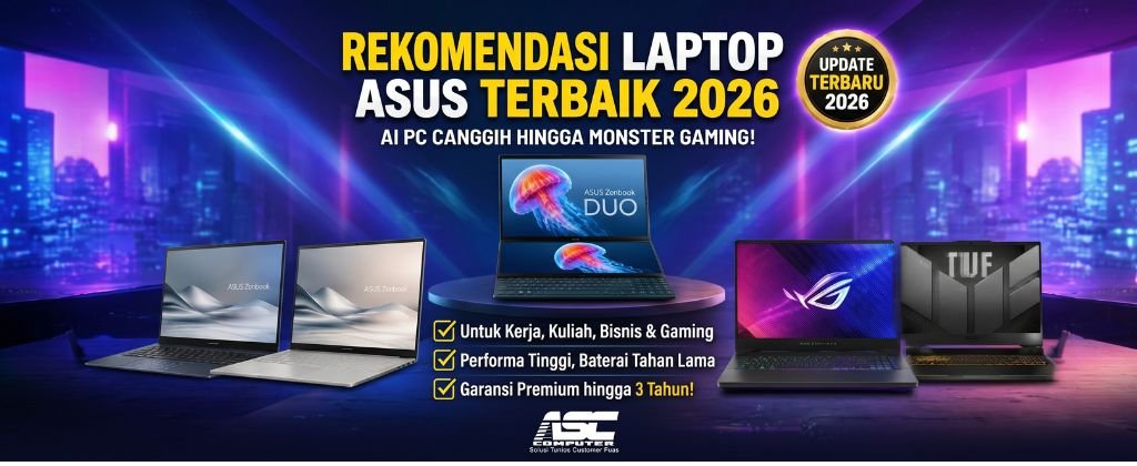 Rekomendasi Laptop ASUS Terbaik 2026
