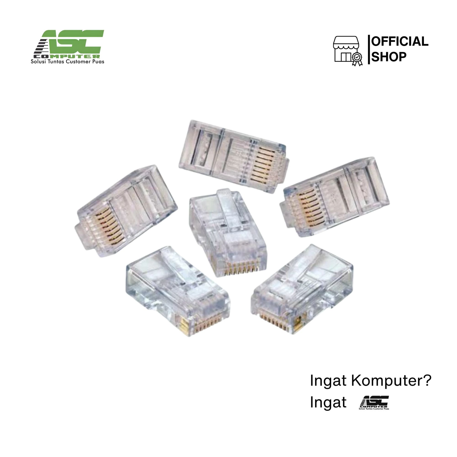 KONEKTOR RJ45 STANDAR BOX 100