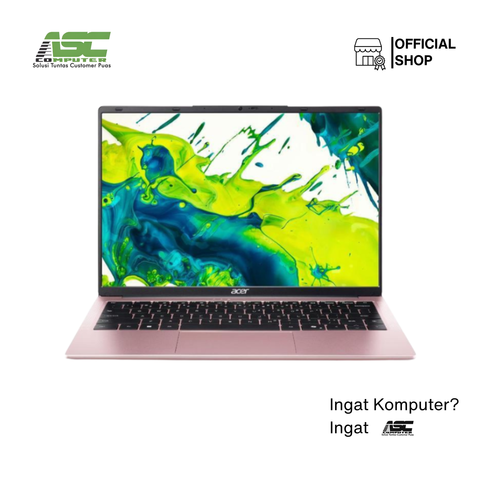 NB ACER AL14-37P-C9CP INTEL N150-MEMORY 8GB DDR4-256Gb SSD-14″ FHD IPS-W11+OHS+M365