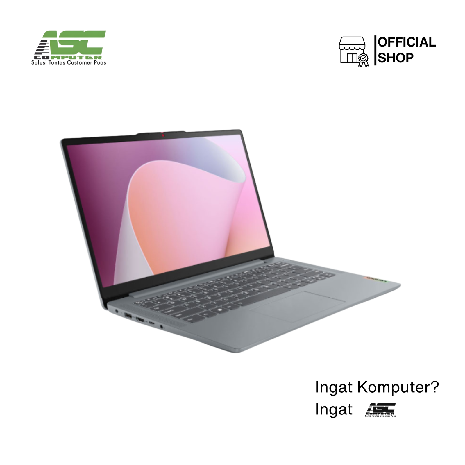 NB LENOVO IPS3-82X6006DID I3-1315U-8GB DDR5-4800 no upgrade-256GB-14FHD-W11+OHS24+M365-Arctic Grey
