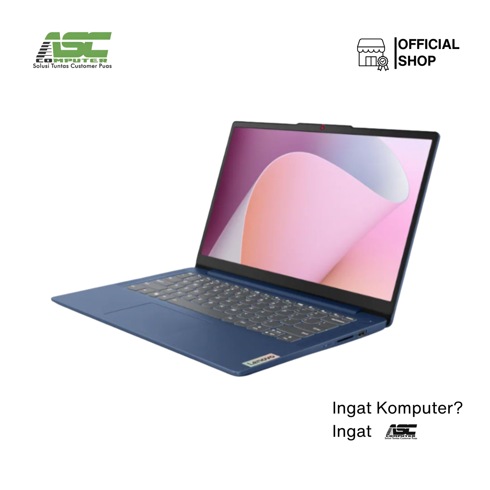 NB LENOVO IPS3-82X6006EID I3-1315U-8GB DDR5-4800 no upgrade-512GB-14FHD-W11+OHS24+M365 Abbys Blue