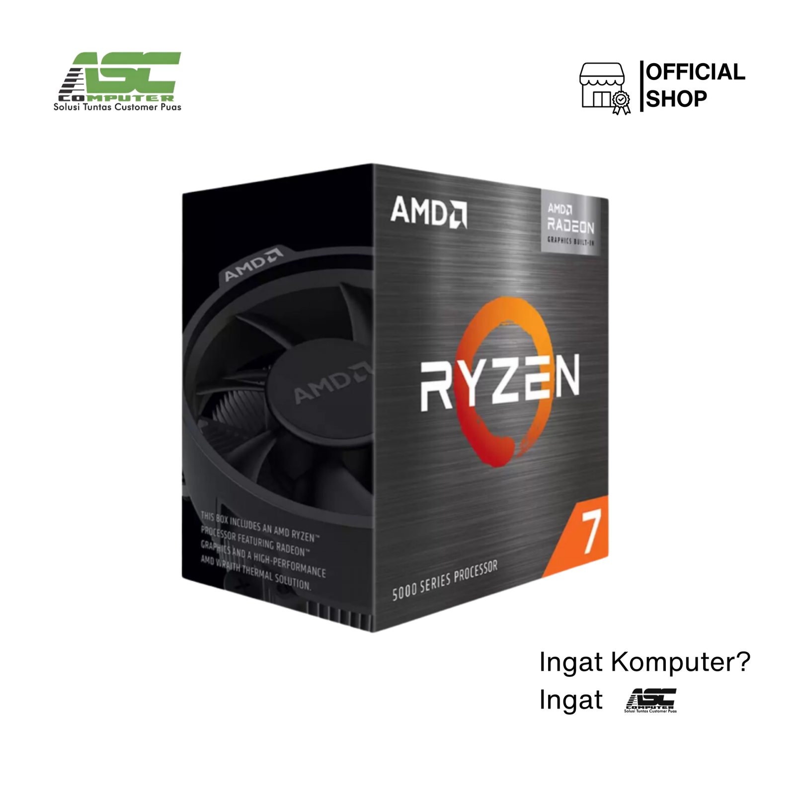 Processor AMD Ryzen 7 5700G WRS Cooler Box