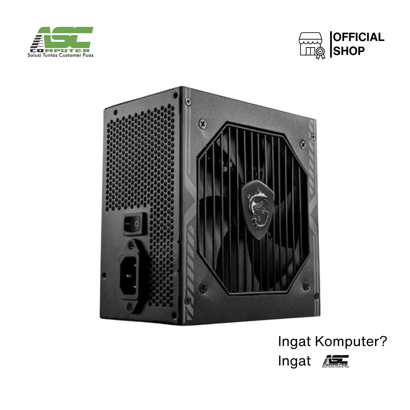 PSU MSI MAG A500DN (500 Watt 80+)