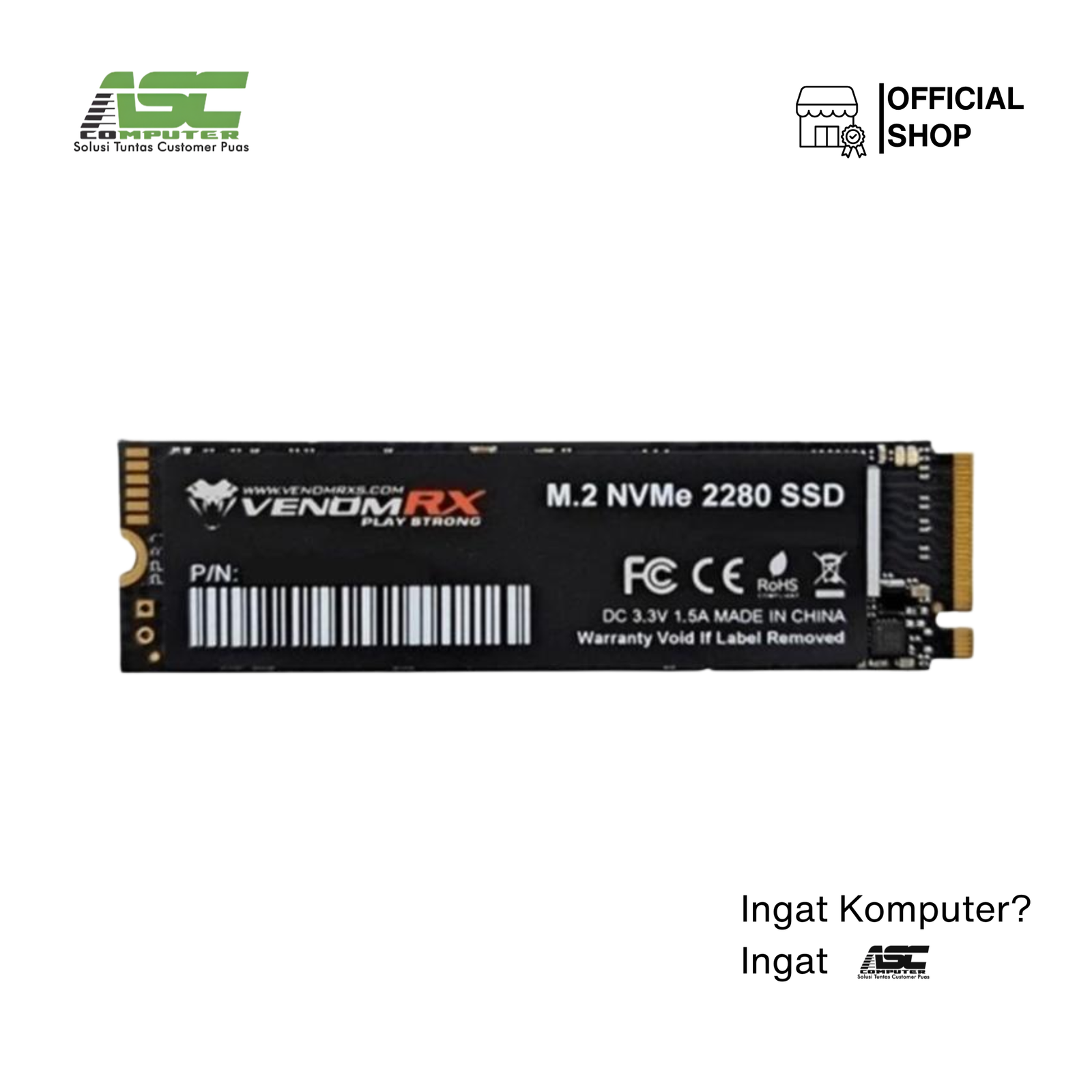 SSD Venom RX 128GB NVM e