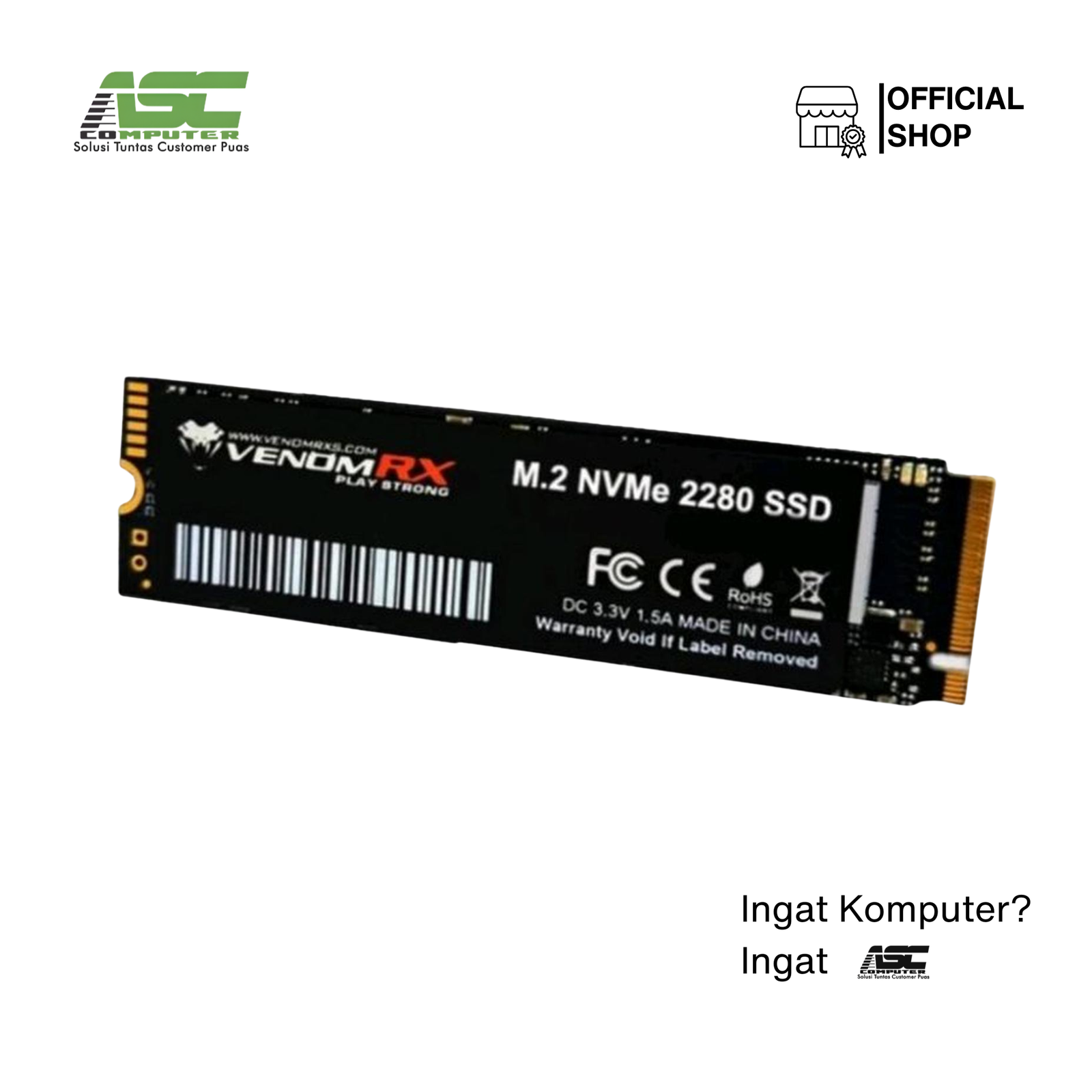 SSD Venom RX 26GB NVm e