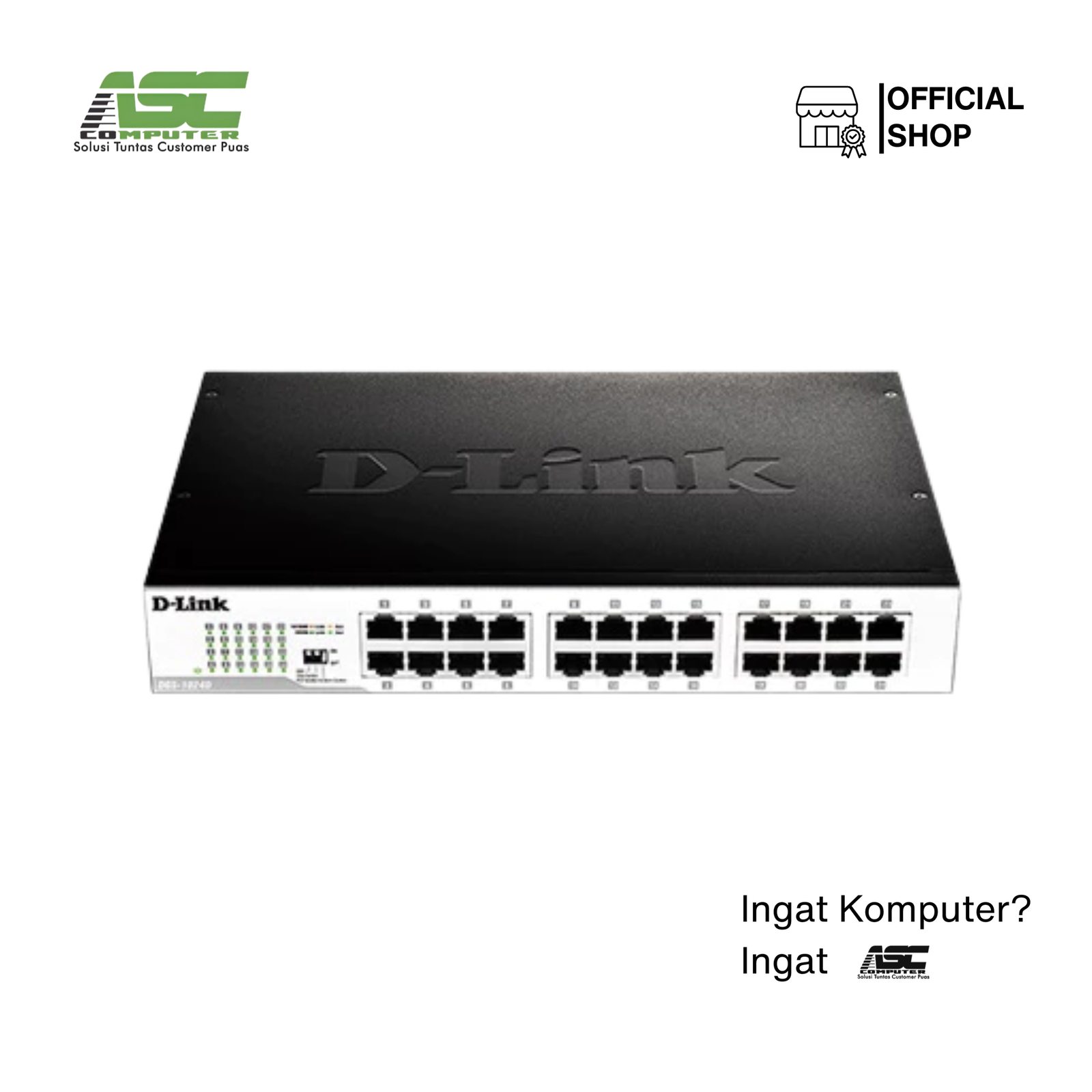 SWITCH HUB Dlink DGS1024D 100/1000 GIGABIT
