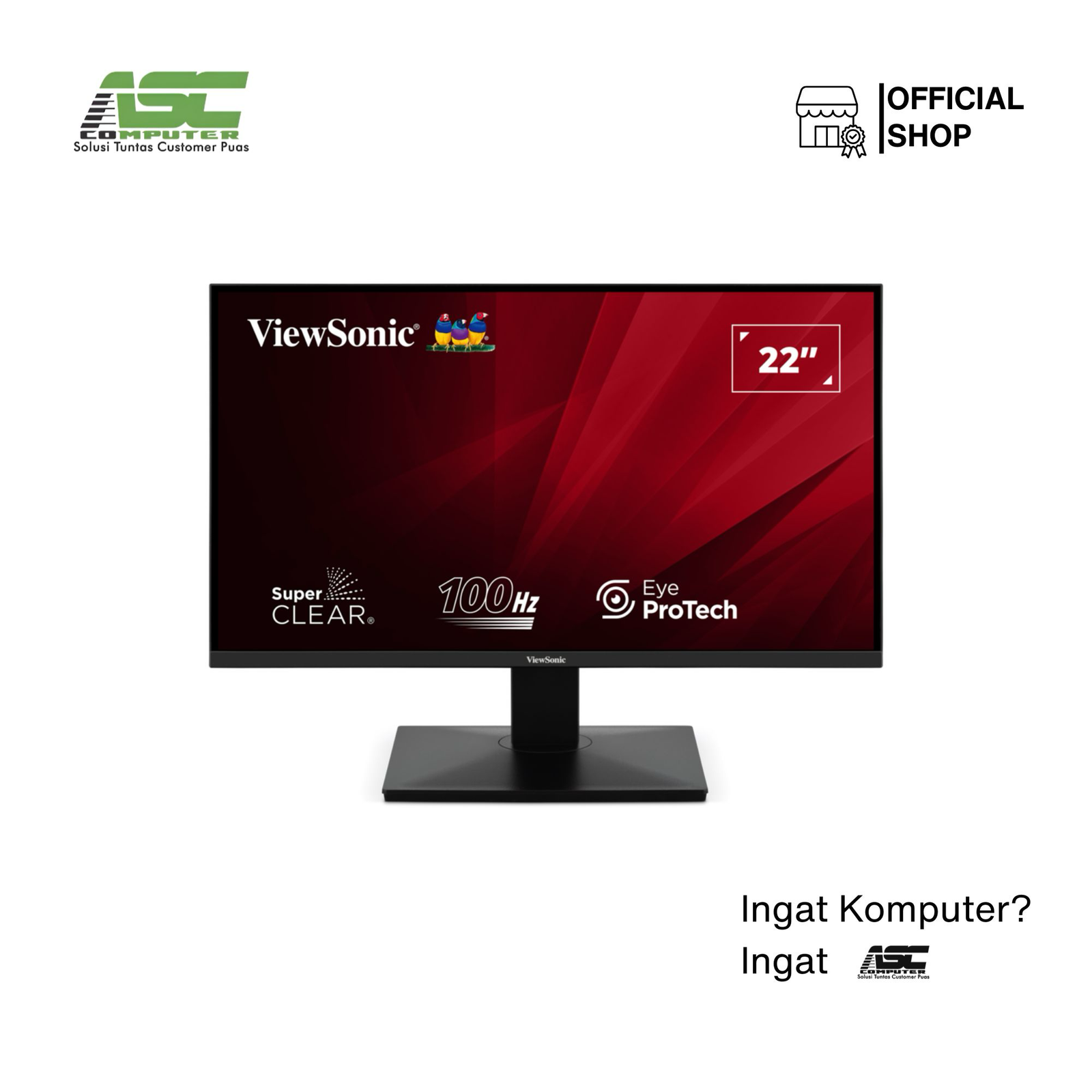 Monitor ViewSonic VA22E2-H 22 inch 100Hz 1ms FreeSync