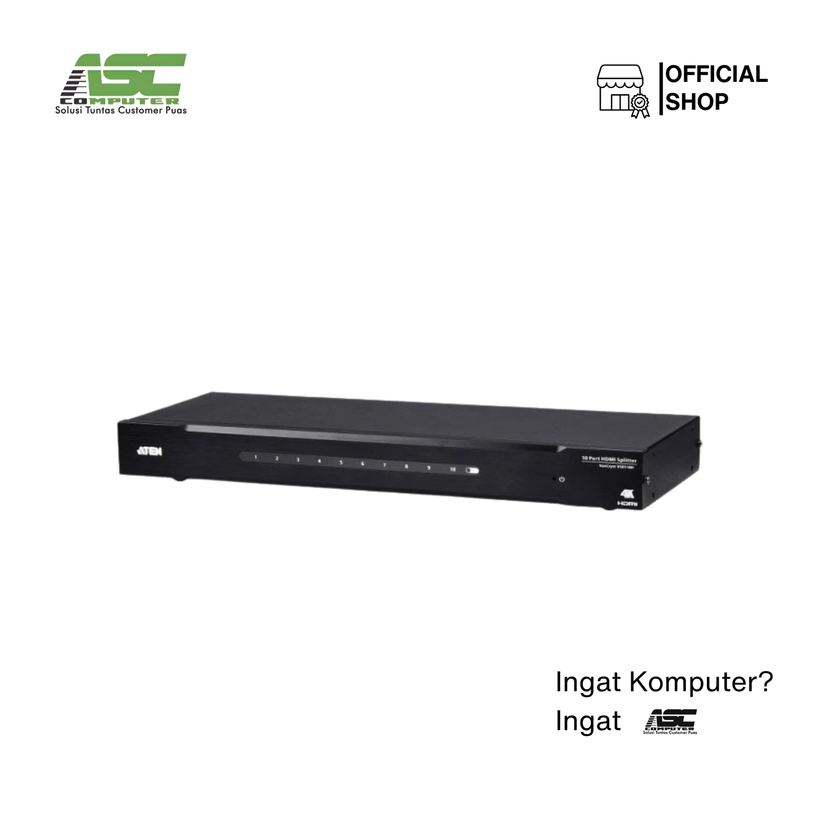 SPLITTER HDMI 10 PORT 4K VS0110HA