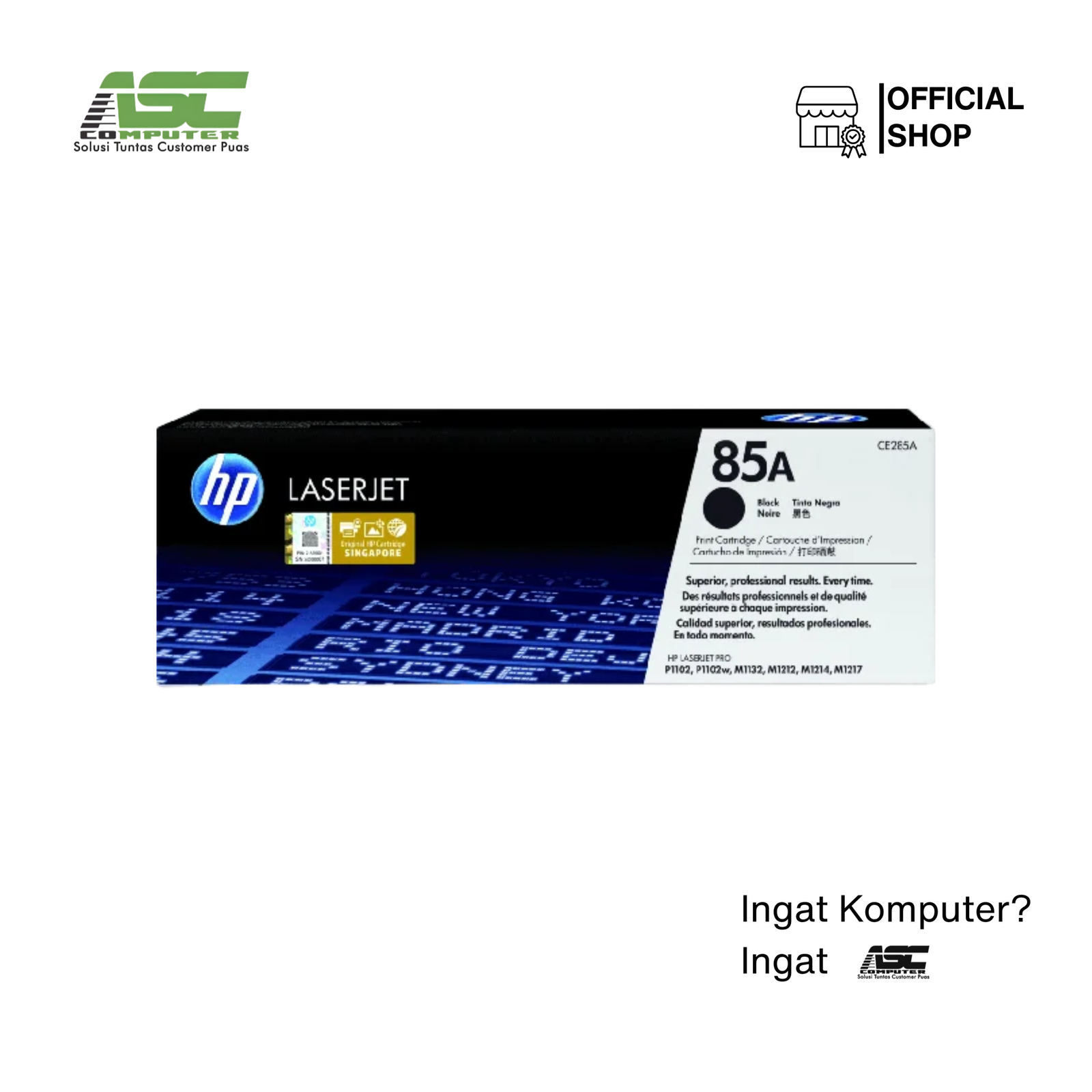 Toner HP 85A (CE285A)