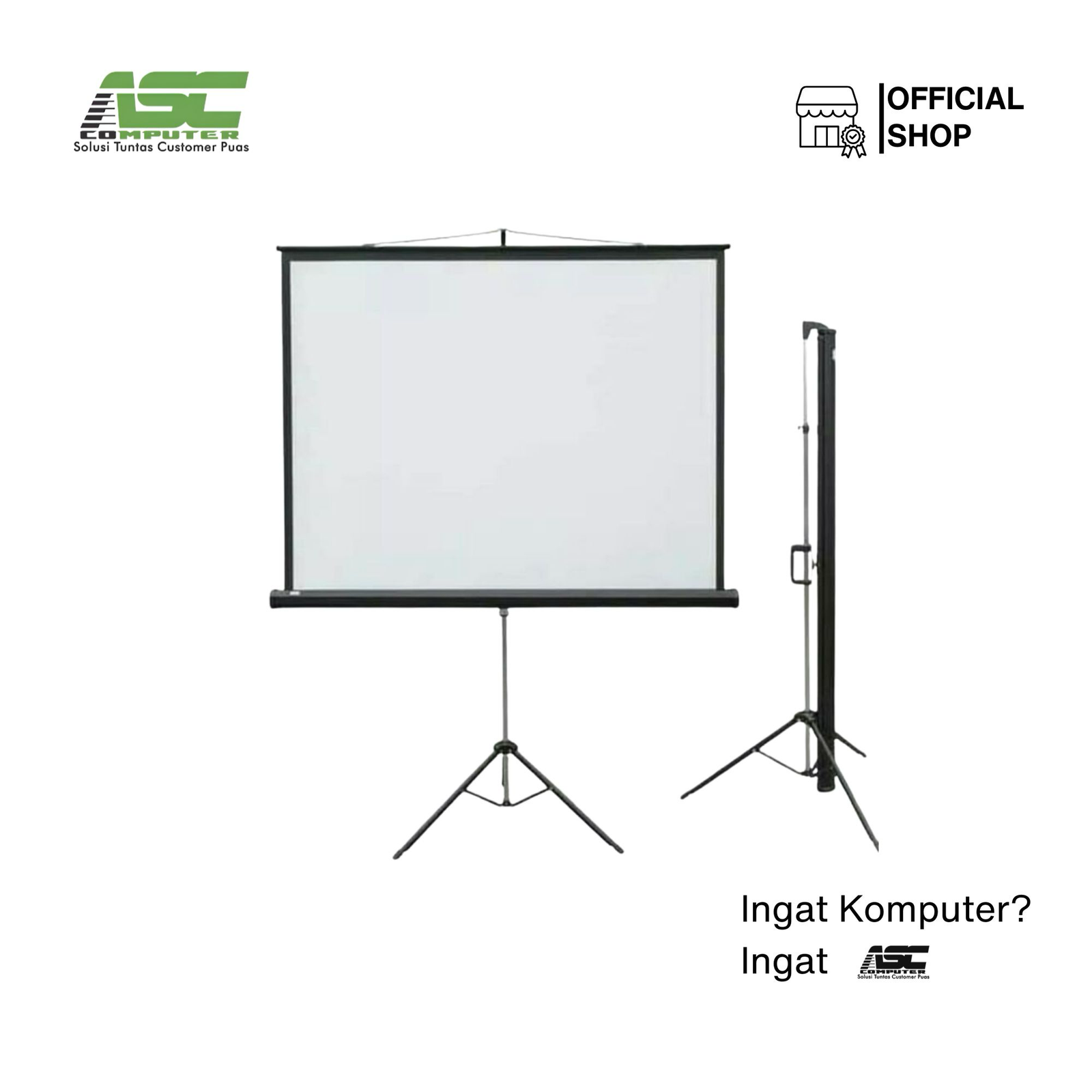 Layar Tripod 70 Inch