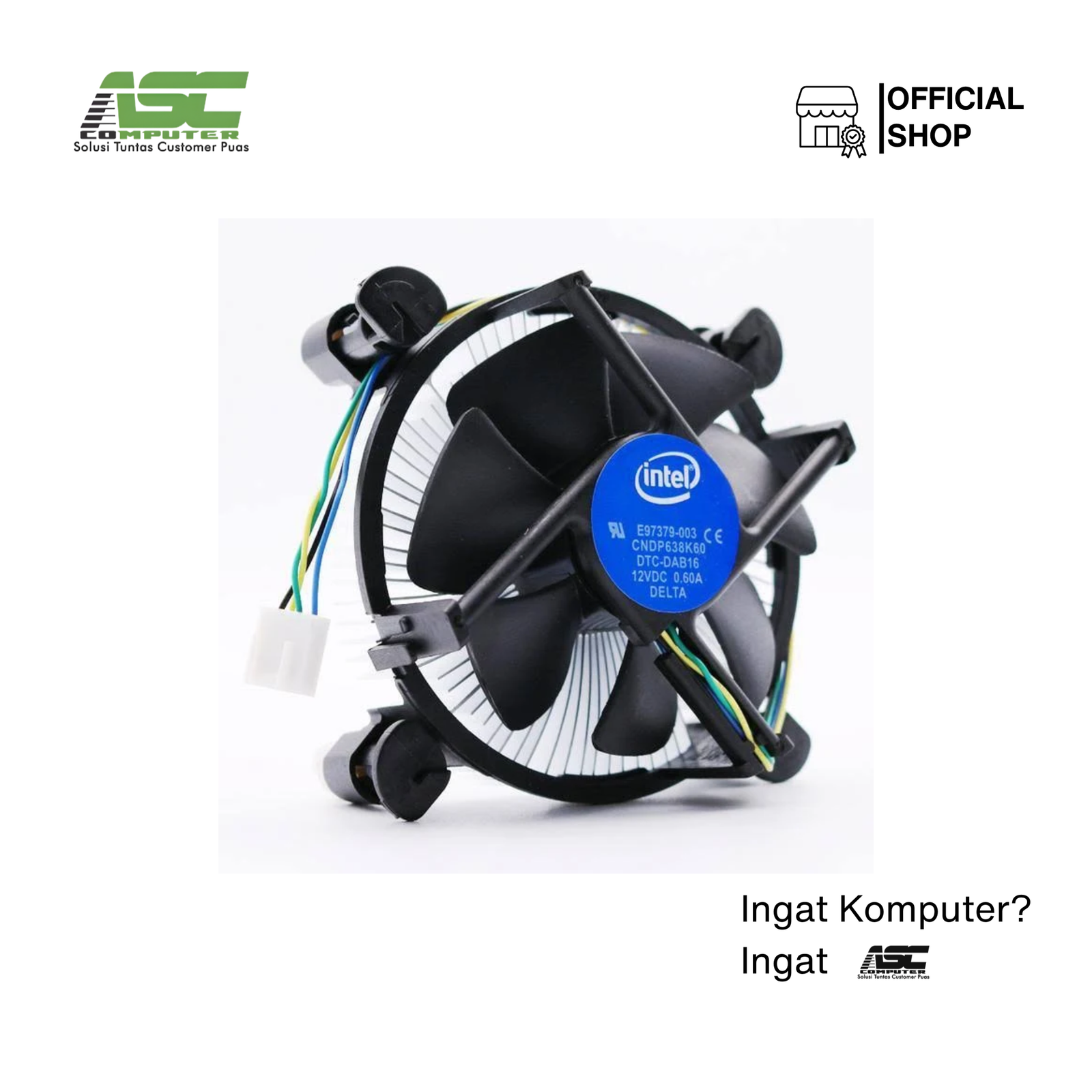 Cooler Fan Processor LGA Ory
