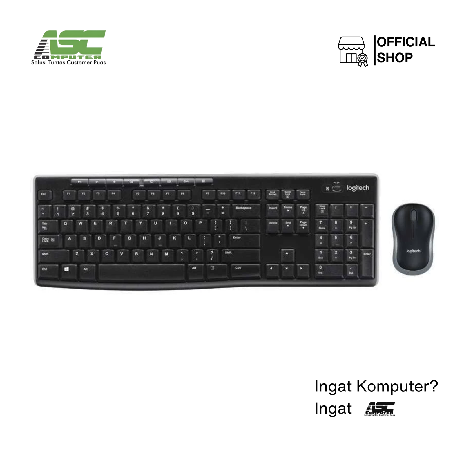 Key Mouse Logitech MK270R Wireless