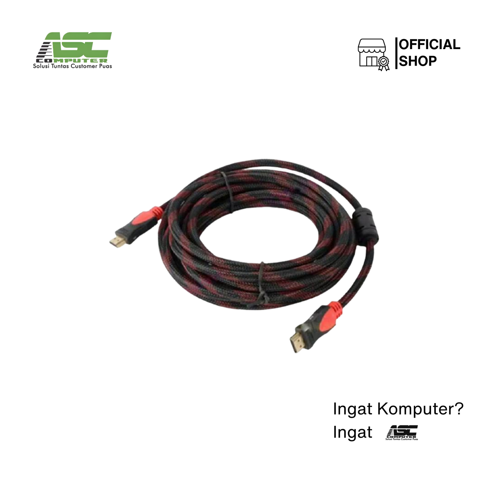 Kabel HDMI to HDMI 5 Meter 4K