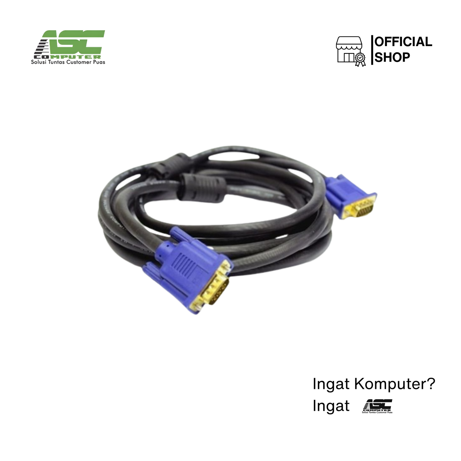 KABEL VGA 10 METER GOLD