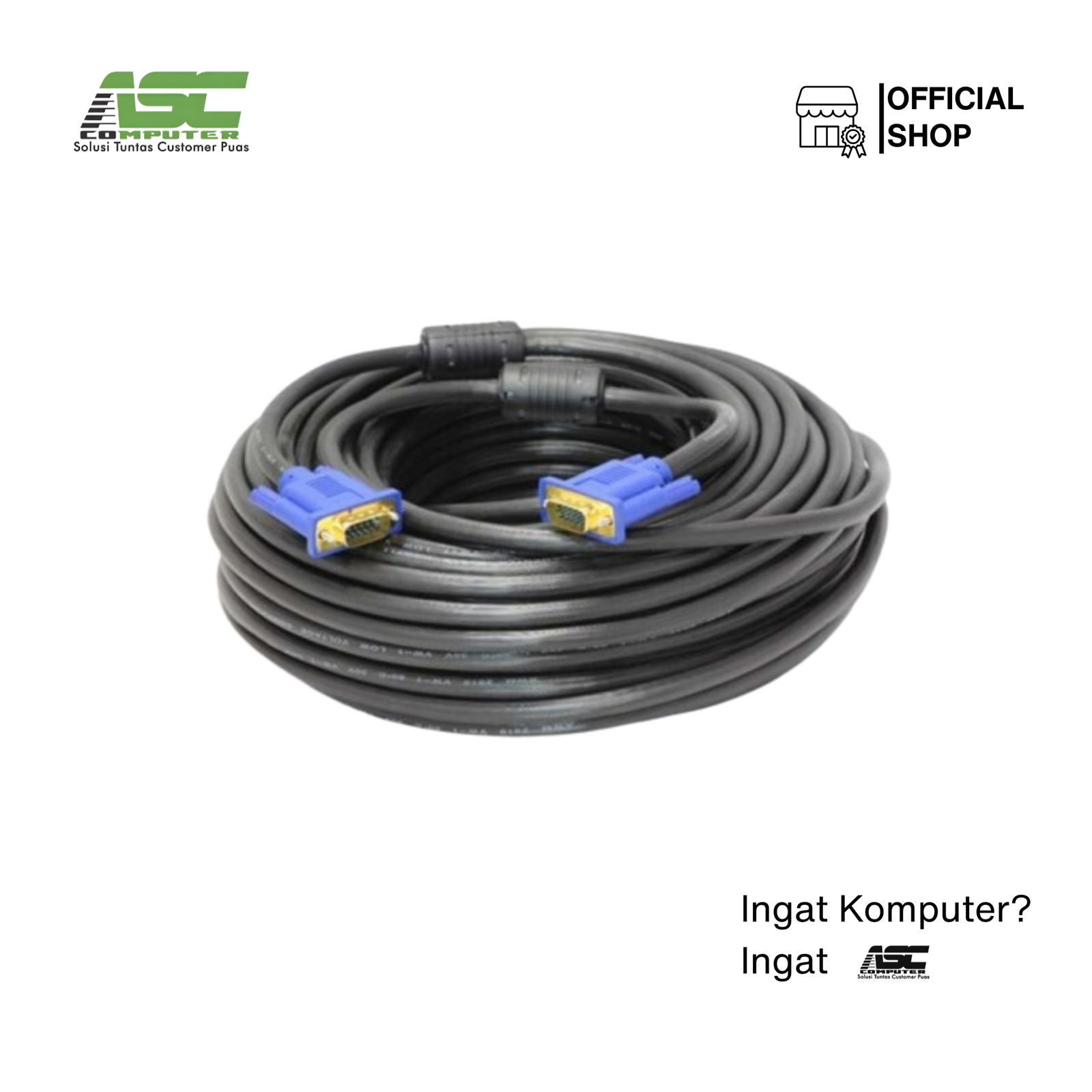KABEL VGA 15 METER GOLD