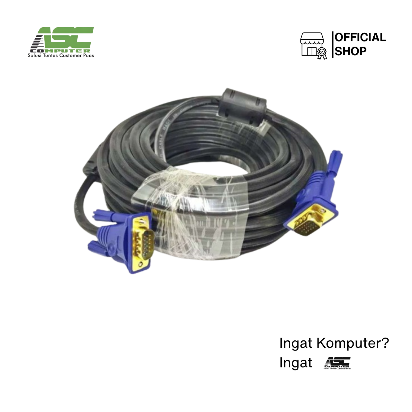 KABEL VGA 20 METER GOLD