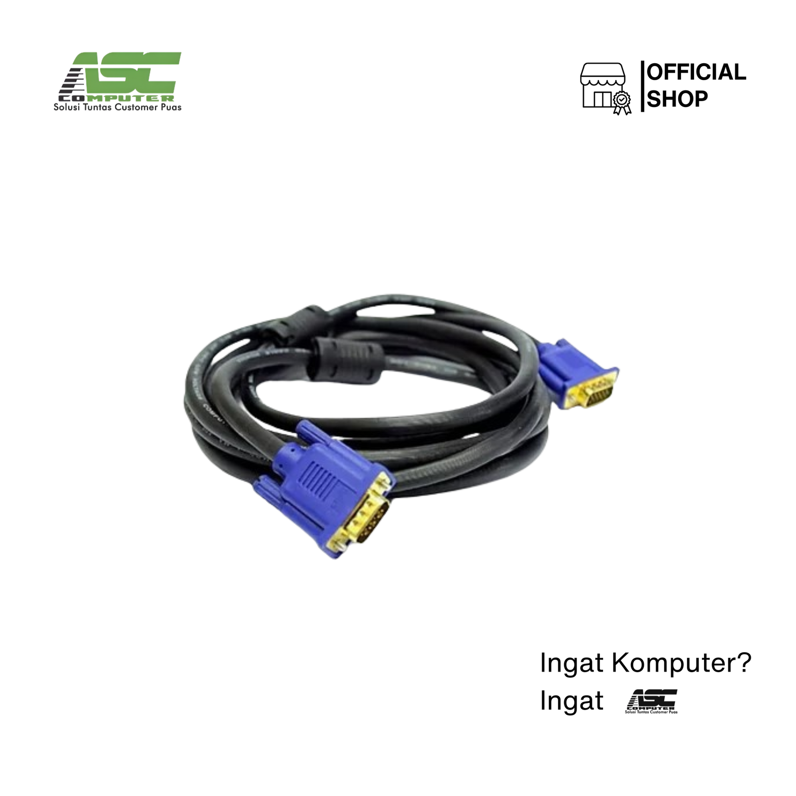 KABEL VGA 5 METER GOLD MM