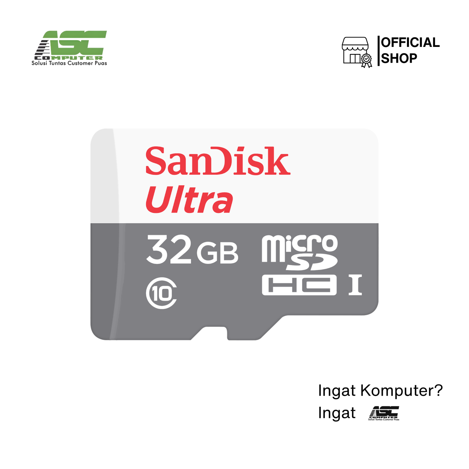 MicroSD Sandisk C10 32Gb 100Mb/s