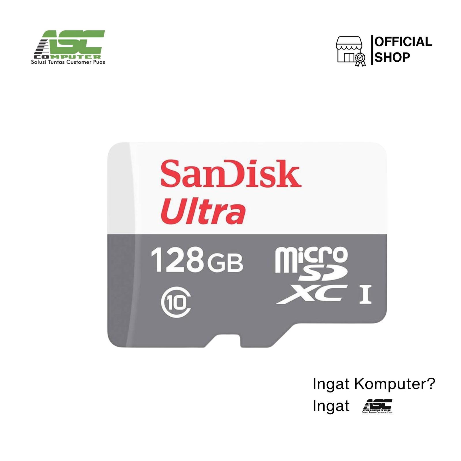 MicroSD Sandisk 128GB 100MB/s