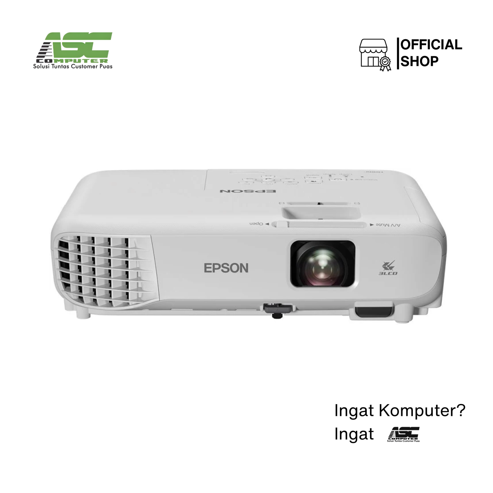 Proyektor Epson EB-X06 XGA 3LCD HDMI 3600 Lumens