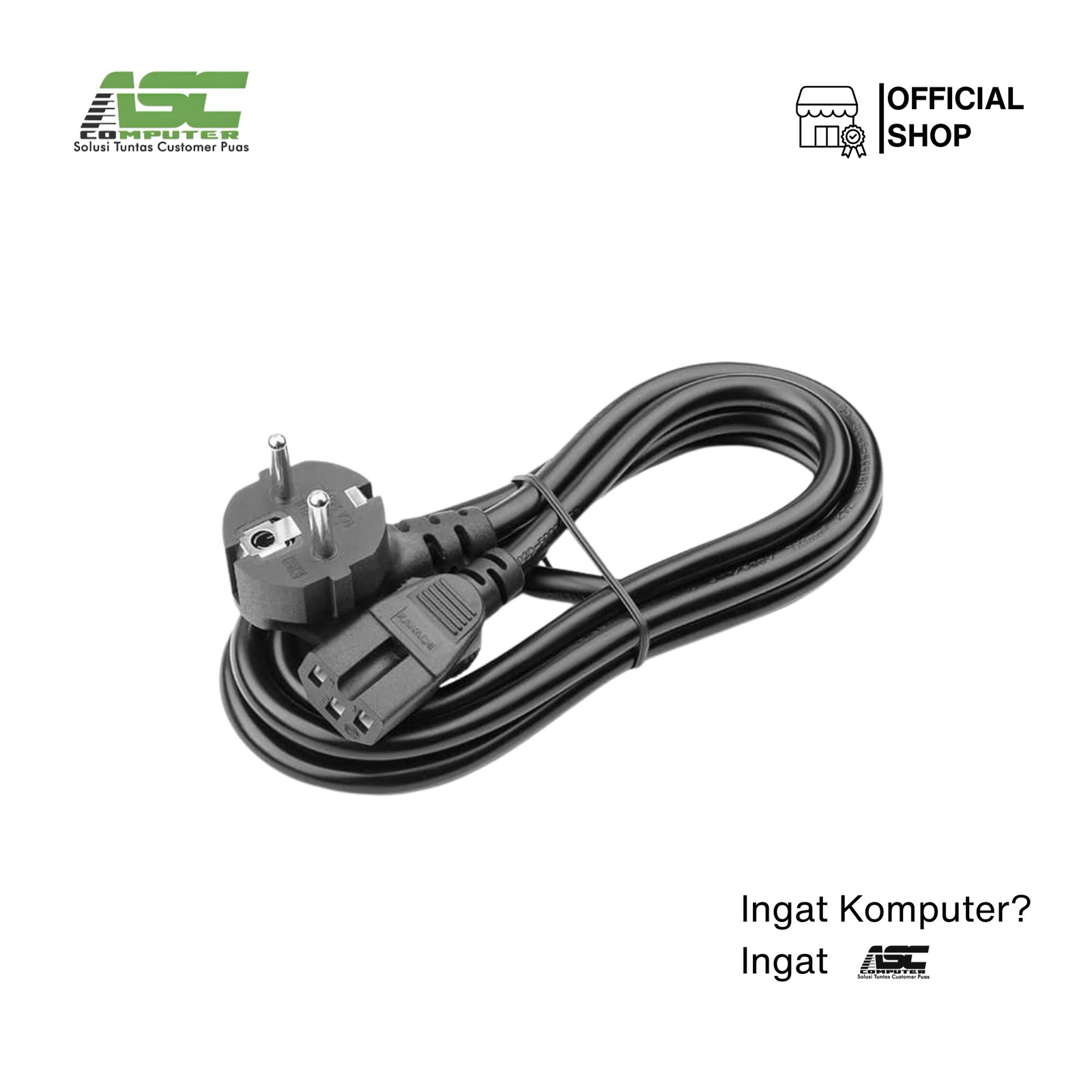 Kabel Power Tebal Besar CPU Listrik