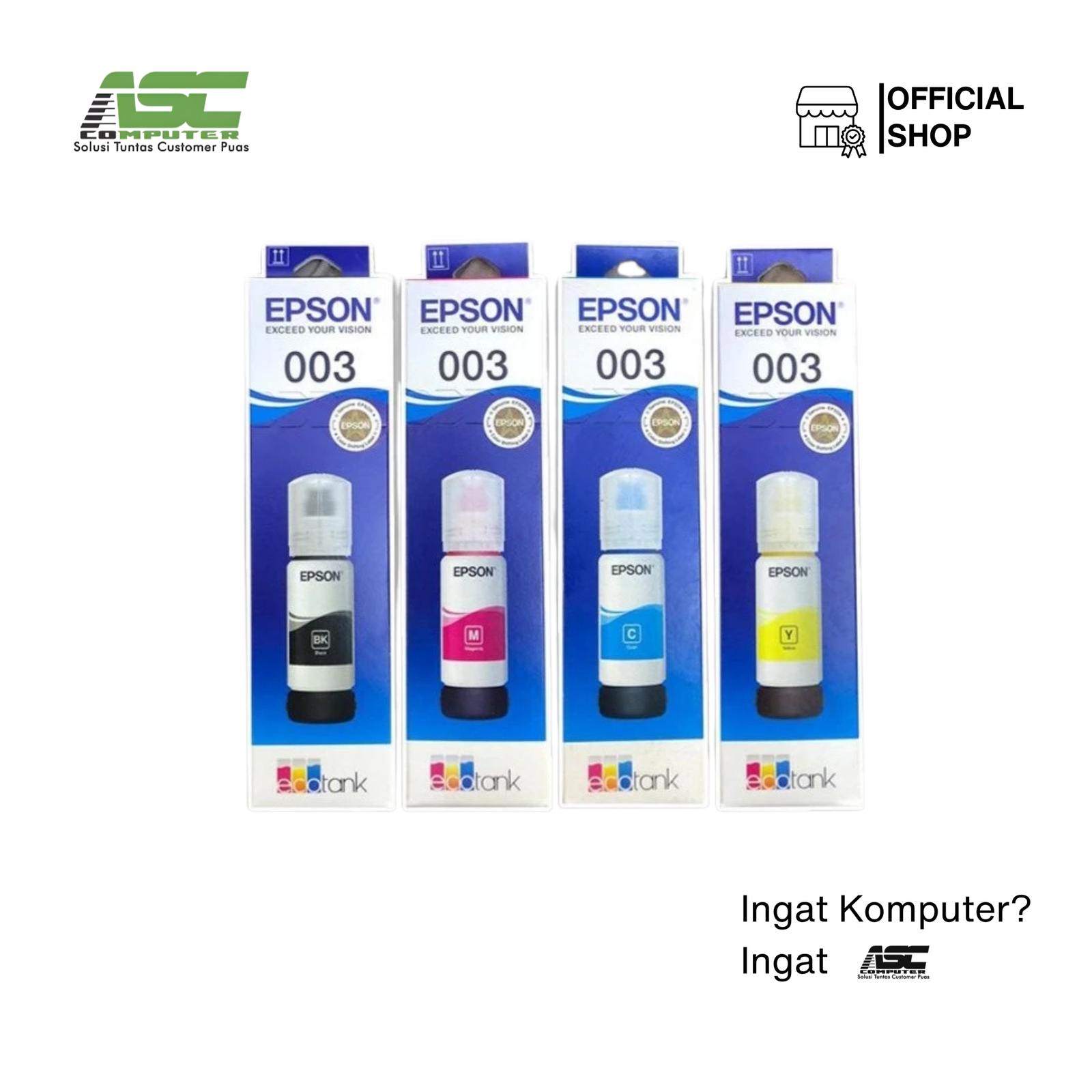 Tinta Printer Epson T003 for L3210 Original