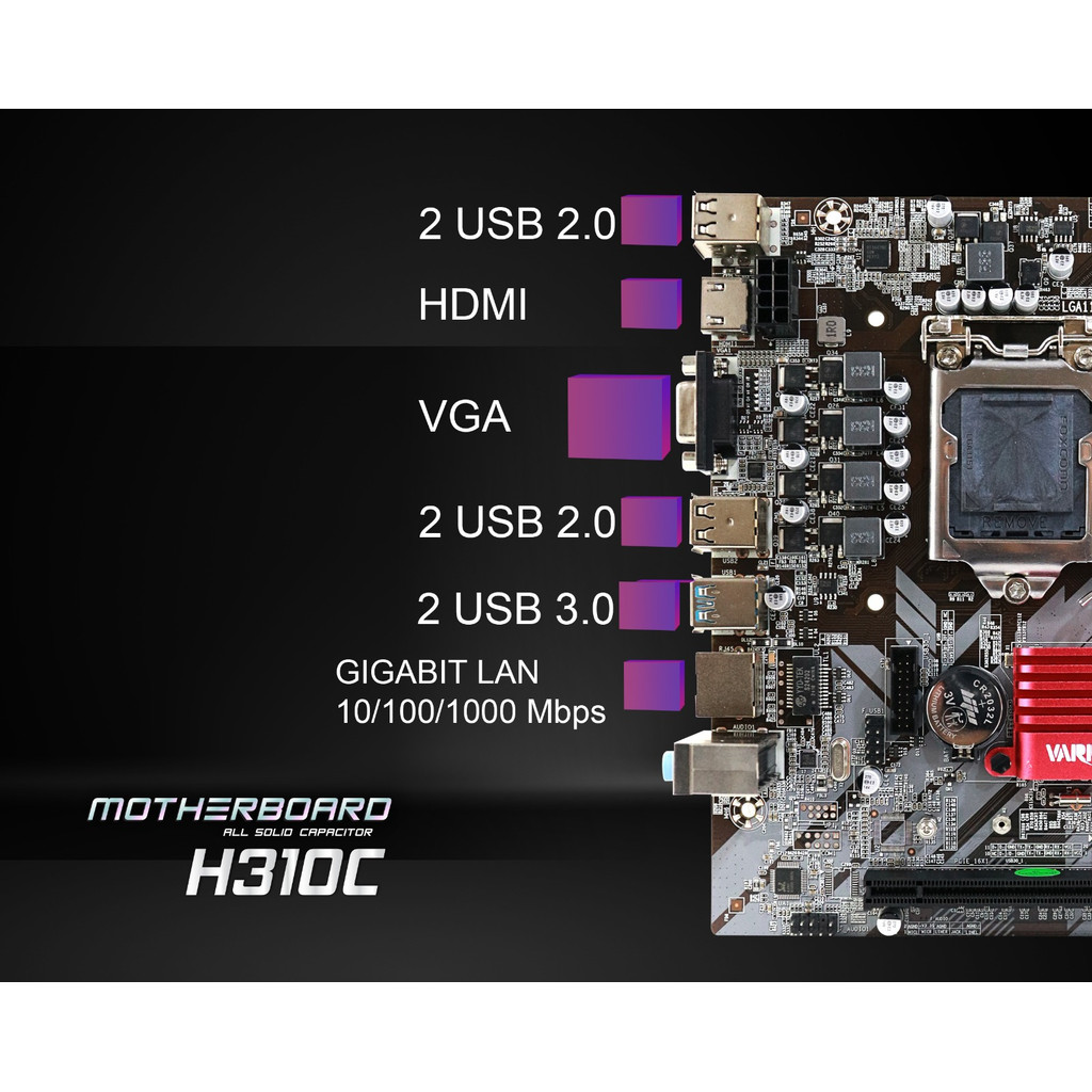 Motherboard VARRO H310C