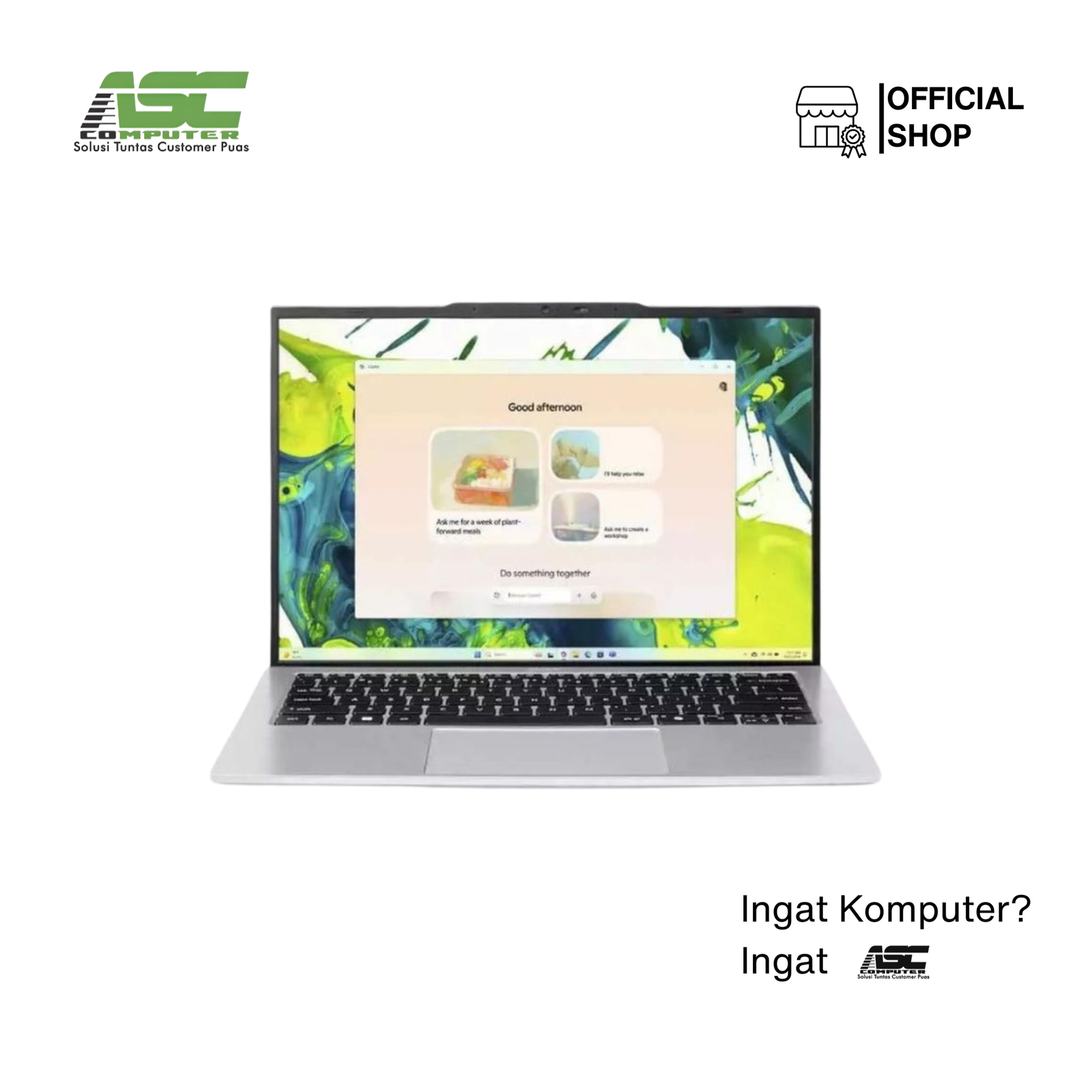 ACER Aspire Go 14 AG14-72P-38G2 Intel Core i3-1315U 16GB 512GB SSD 14 inch WUXGA IPS Win11 + OHS