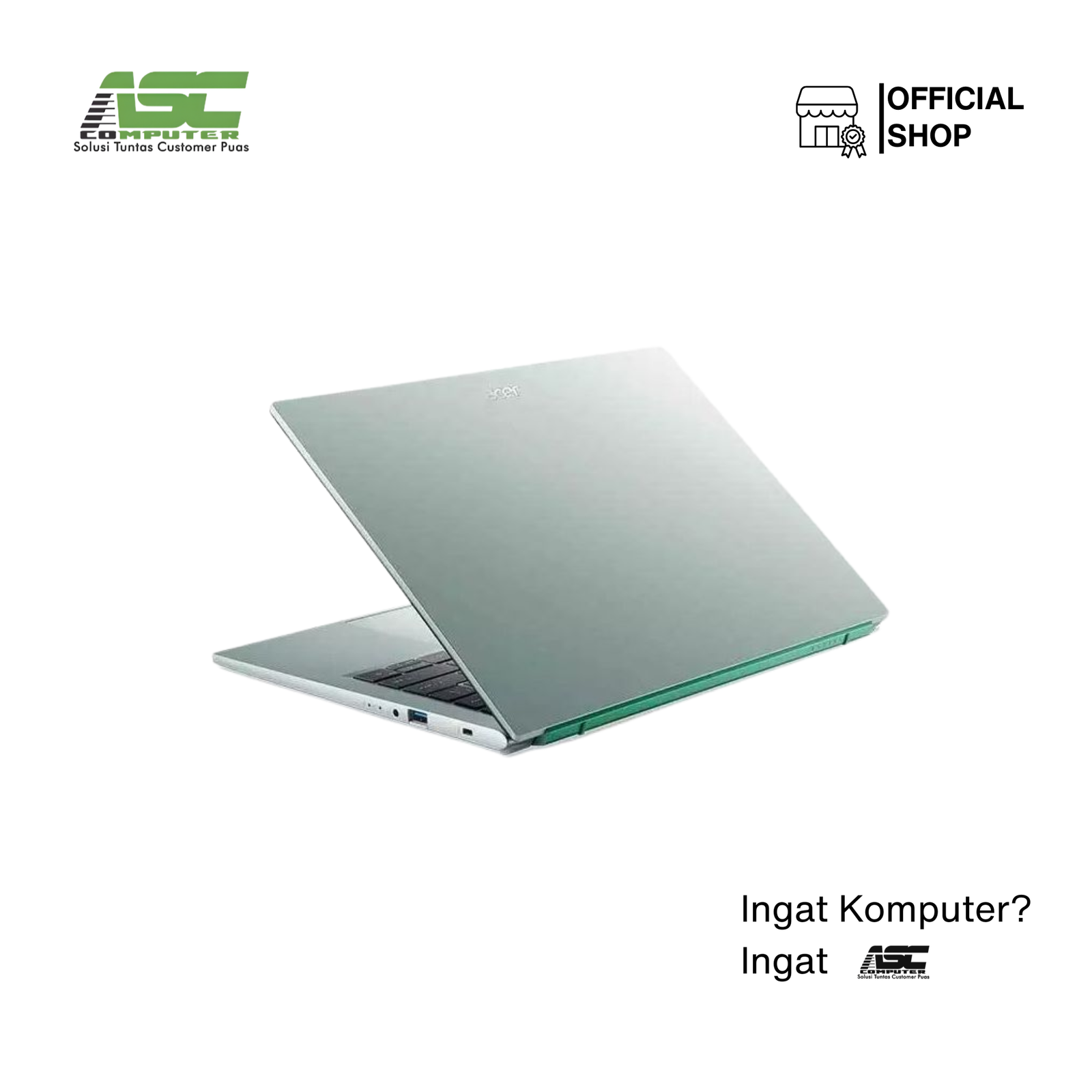 ACER Aspire Go 14 AG14-72P-591X Intel Core 5 120U 8GB 512GB SSD 14 inch WUXGA IPS Win11 + OHS Matcha Sage