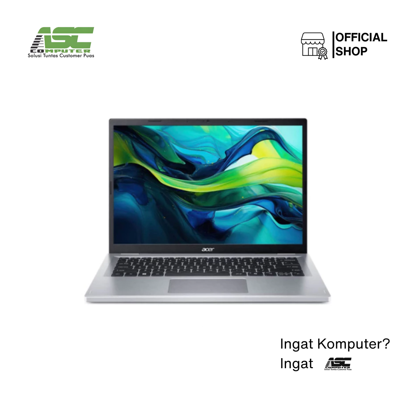 ACER Aspire Go 14 AG14-72P-50C7 Intel Core 5-120U 16GB 512GB SSD 14 inch WUXGA IPS Win11 + OHS