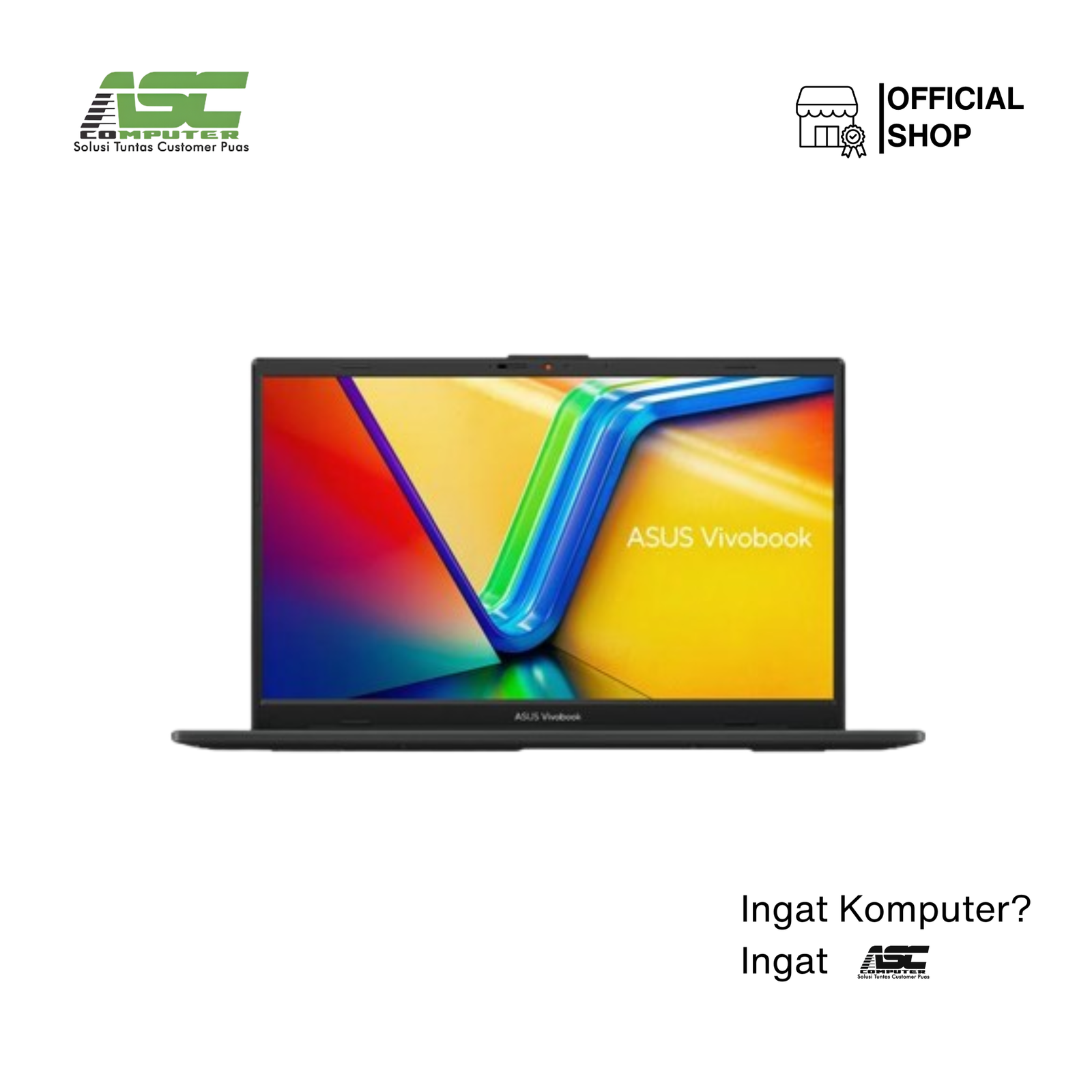ASUS Vivobook Go 14 E1404TA-VIPS1821M Intel N150 8GB 256GB SSD 14.0 inch Full HD IPS Win11 + OHS 2024 Mixed Black