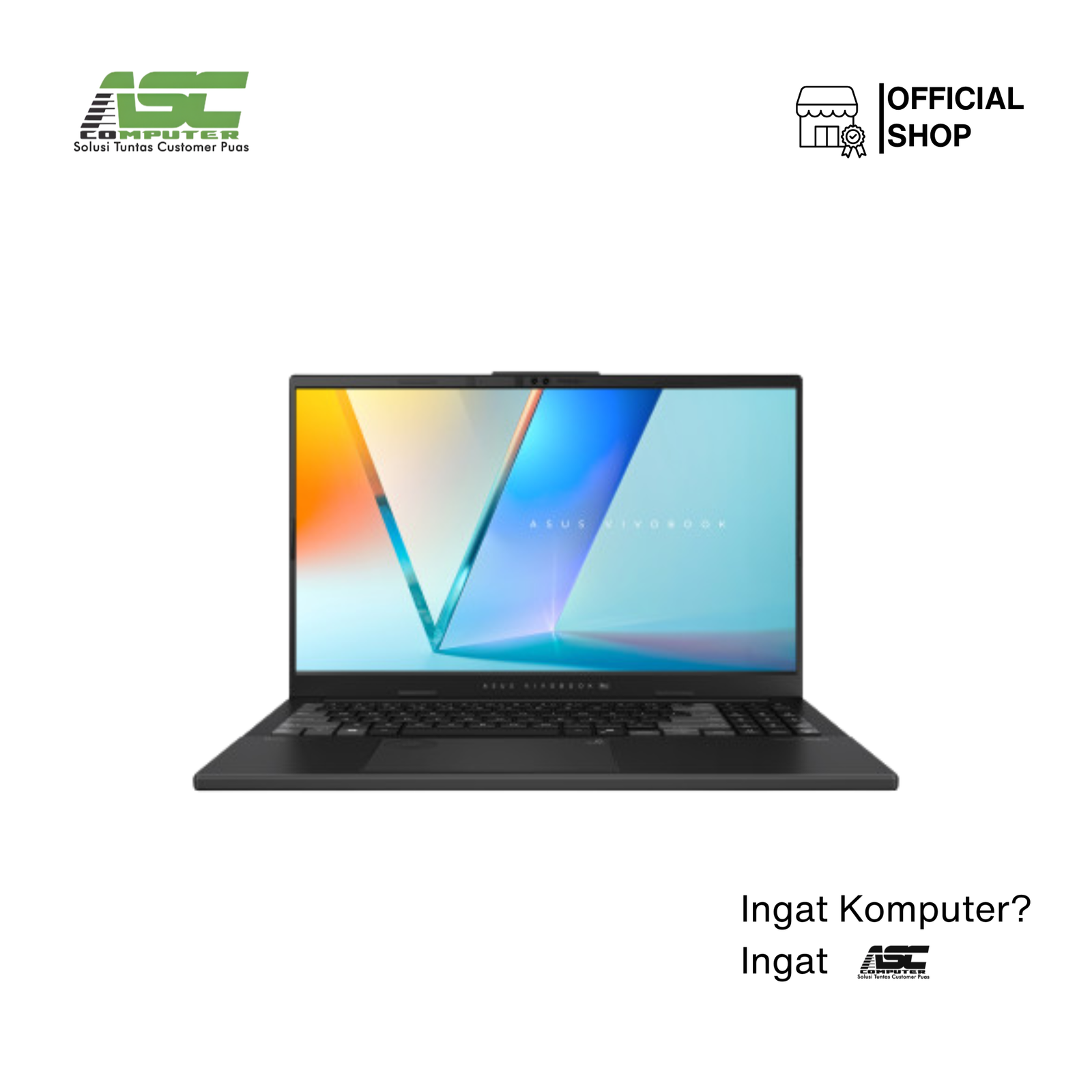 ASUS Vivobook Pro 15 OLED N6506CU-OLEDS9211M Intel Core Ultra 9 285H 24GB 1TB SSD RTX4050 15.6 inch 3K 120Hz OLED Win11 + OHS 2024 Earl Grey