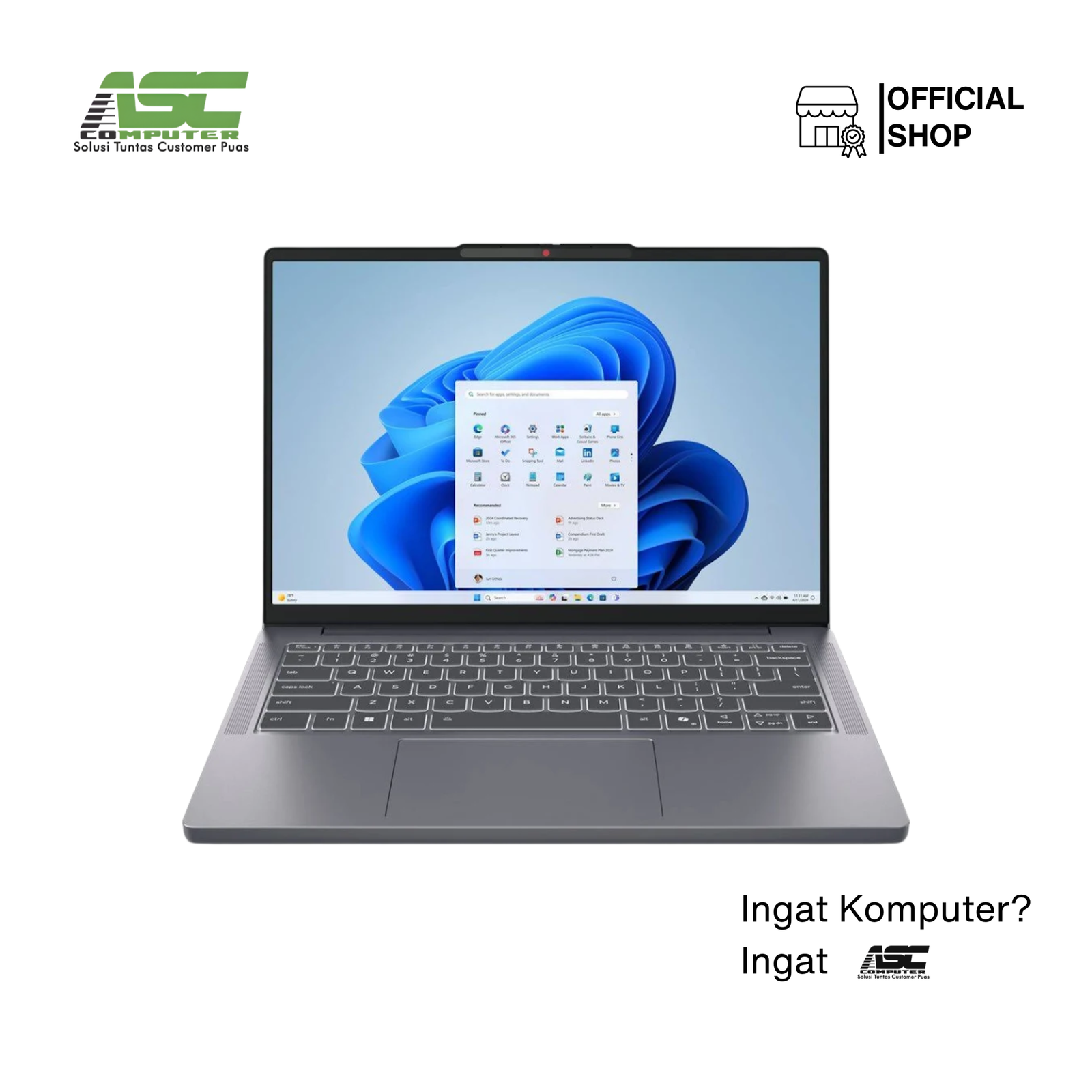 Lenovo IdeaPad Slim 3 14ARP10-83K6005MID AMD Ryzen 7 7735HS 16GB DDR5 512GB SSD Integrated AMD Radeon 680M 14.0 inch WUXGA IPS Win11 Home + OHS 2024 Luna Grey