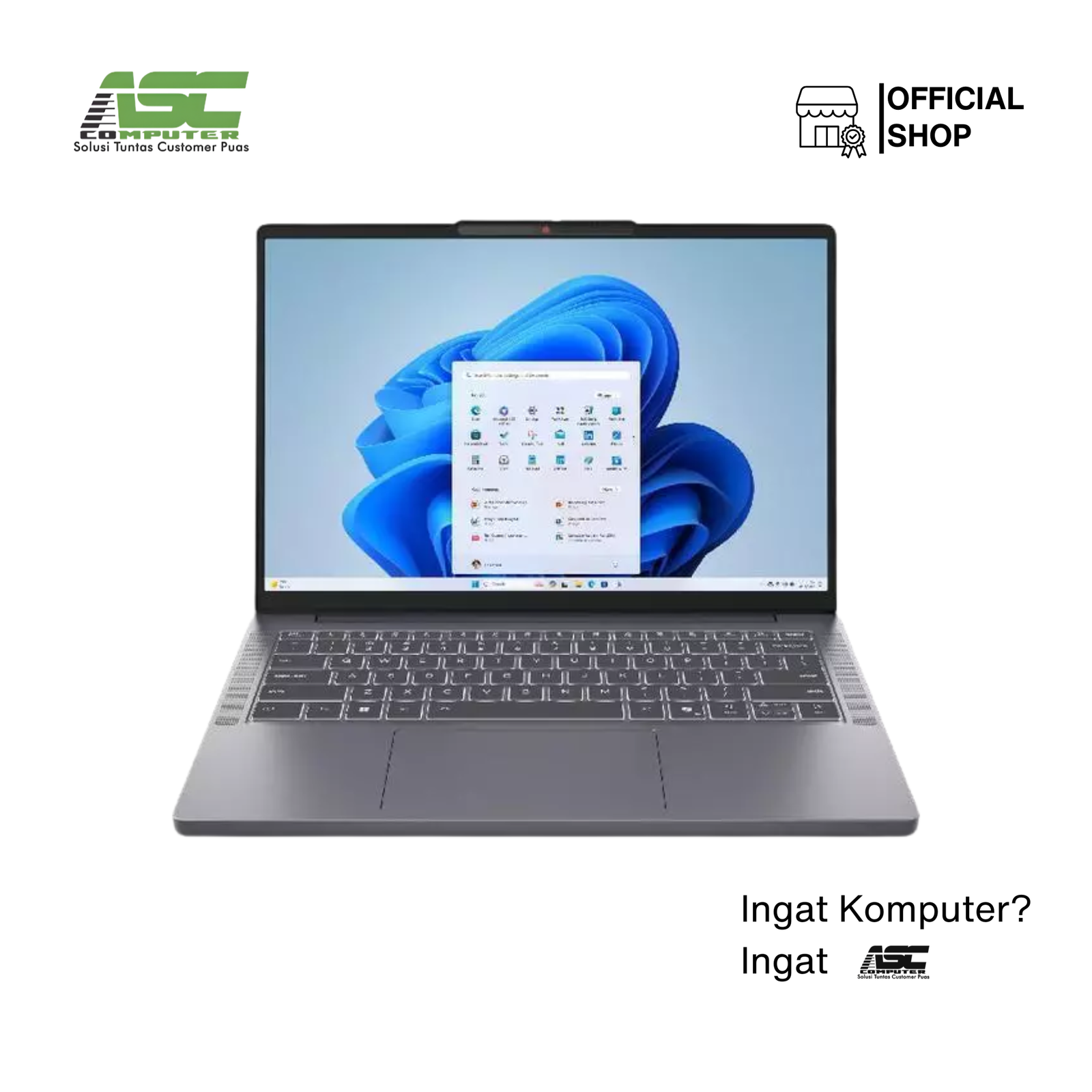 Lenovo IdeaPad Slim 5 14-83HX00CKID AMD Ryzen AI 5 330 16GB DDR5 512GB SSD Integrated AMD Radeon 820M 14.0 inch WUXGA OLED Win11 Home + OHS 2024 Luna Grey