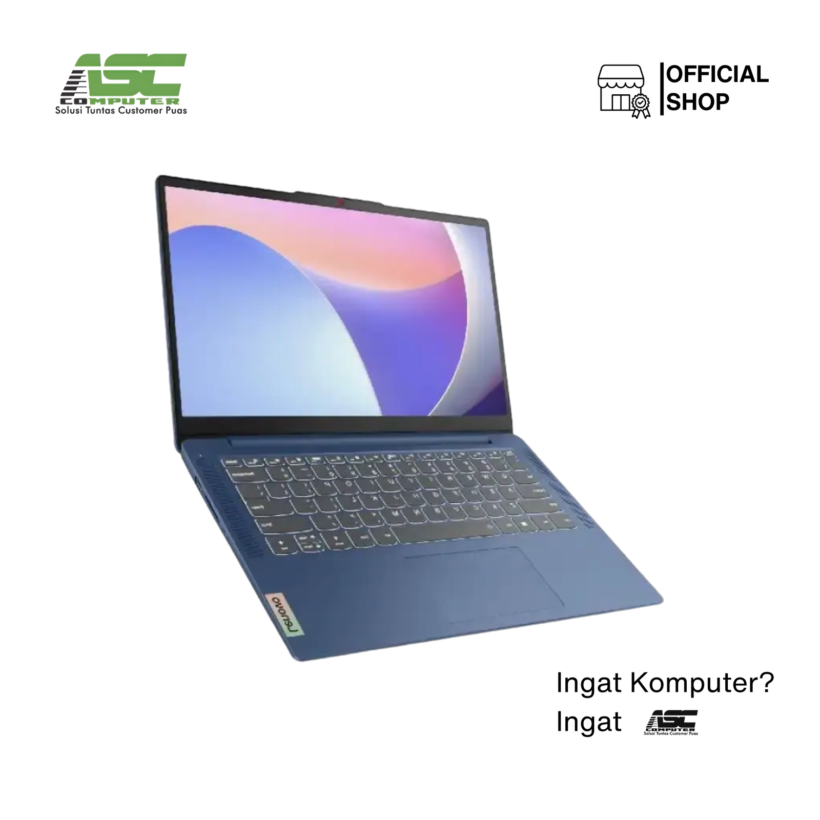 Lenovo IdeaPad Slim 3 14IRU8-82X6006CID Intel Core i3-1315U 8GB DDR5 256GB SSD Intel UHD 14.0 inch FHD IPS Win11 Home + OHS 2024 Abyss Blue