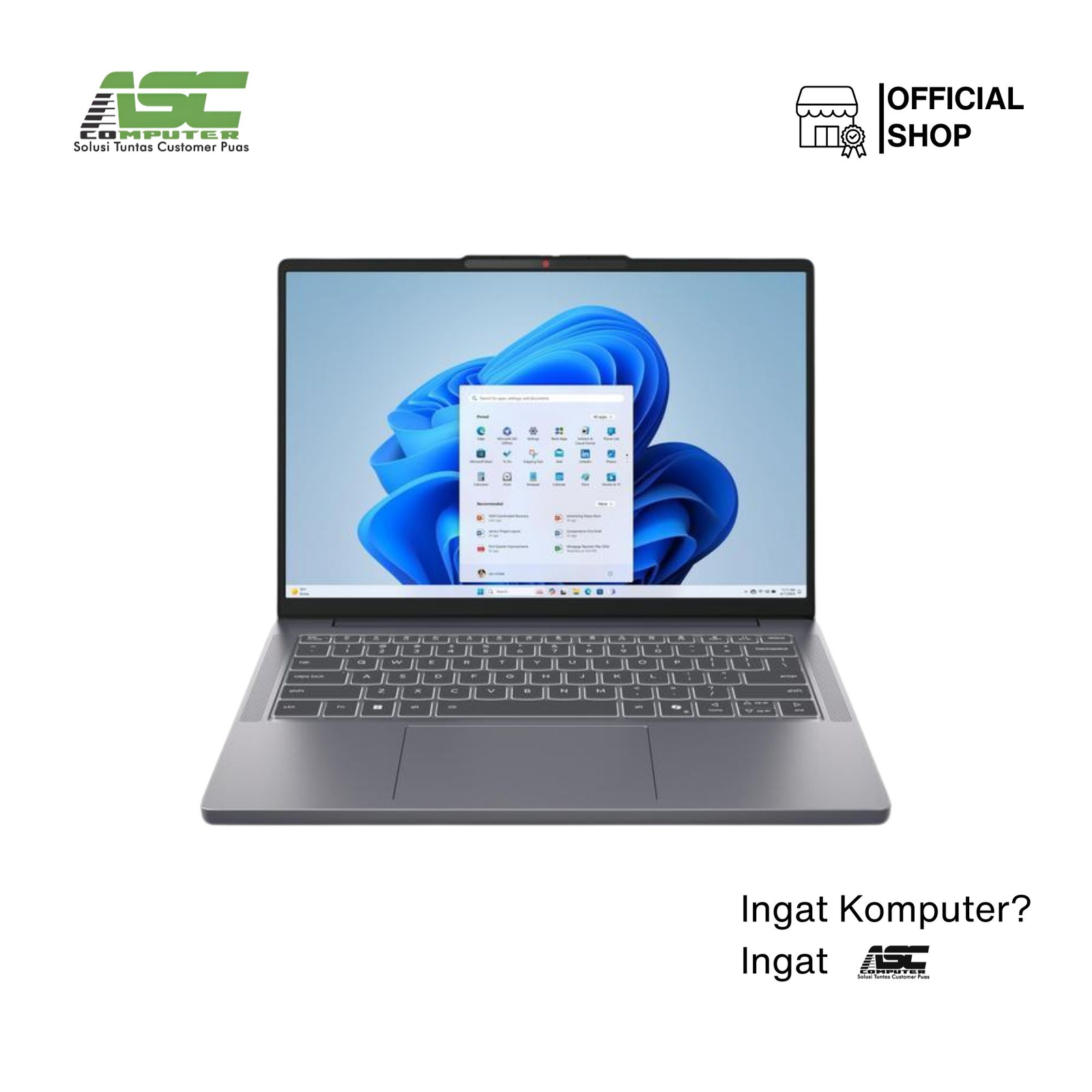 Lenovo IdeaPad Slim 3 14IRH10-83K000EXID Intel Core i7-13620H 16GB DDR5 512GB SSD Integrated Intel UHD 14.0 inch WUXGA IPS Win11 Home + OHS 2024 Luna Grey