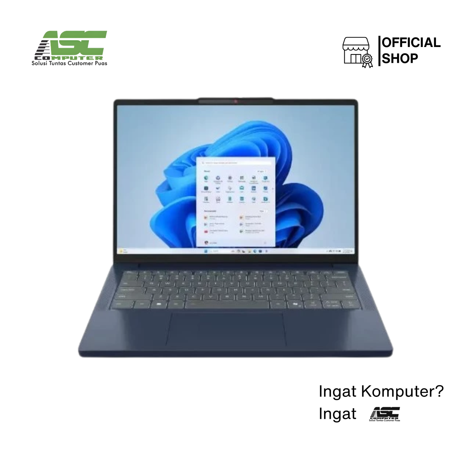 Lenovo IdeaPad Slim 3 14IRH10-83K000FNID Intel Core i7-13620H 16GB DDR5 512GB SSD Integrated Intel UHD 14.0 inch WUXGA IPS Win11 Home + OHS 2024 Cosmic Blue