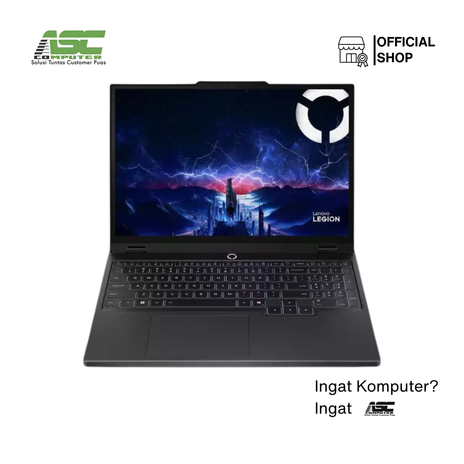 Lenovo Legion 5 15IAX10-83LY00E9ID Intel Core i7-13650HX 16GB DDR5 512GB SSD NVIDIA GeForce RTX 5050 8GB GDDR7 15.3 inch WUXGA IPS 144Hz Win11 Home + OHS 2024 Eclipse Black (3Y Legion Ultimate Support + ADP)