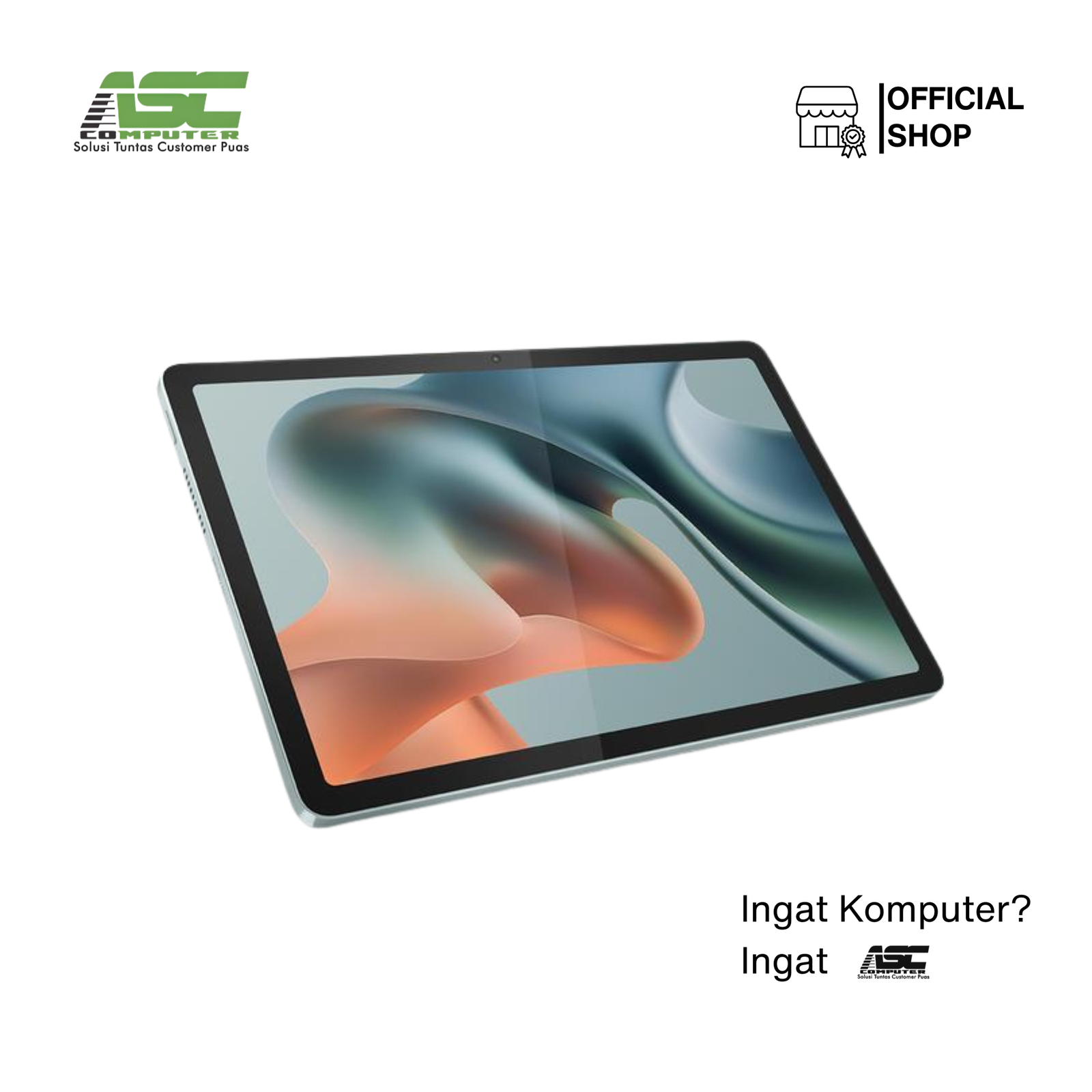 Lenovo Motopad 60 Lite ZAGK0000ID MediaTek Helio G85 4GB RAM 128GB Storage 11 inch WUXGA IPS Android + Standing Case