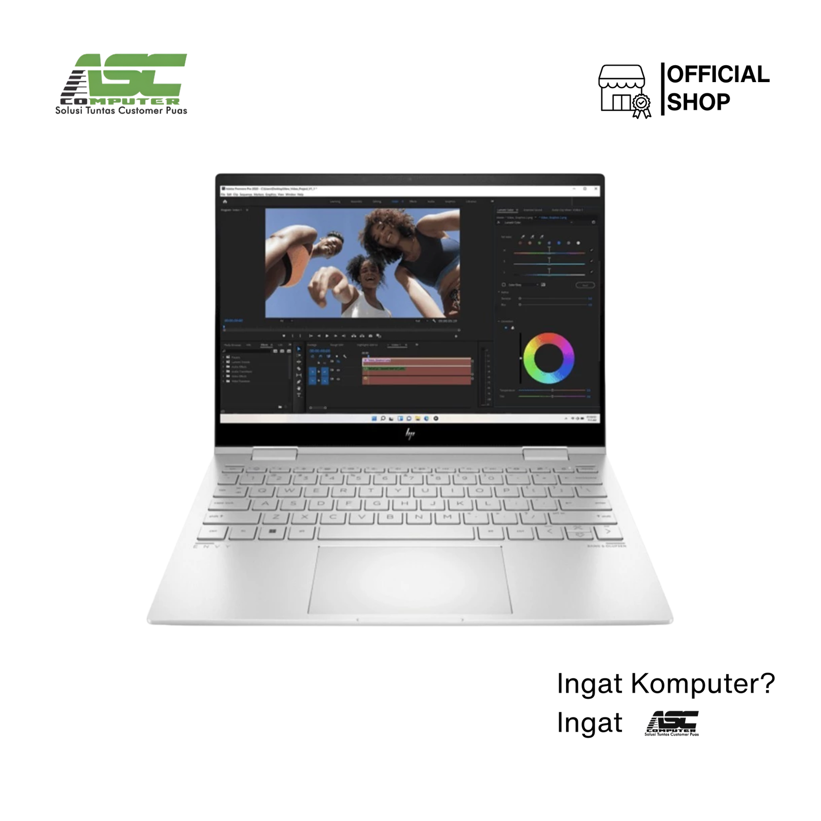 HP Envy x360 14-fa0888AU AMD Ryzen 7 8840HS 32GB LPDDR5x 1TB SSD Integrated AMD Radeon 780M Graphics 14 inch 2.8K OLED Touchscreen Backlit Stylus Pen Win11 Home + OHS Silver (2Y Warranty)