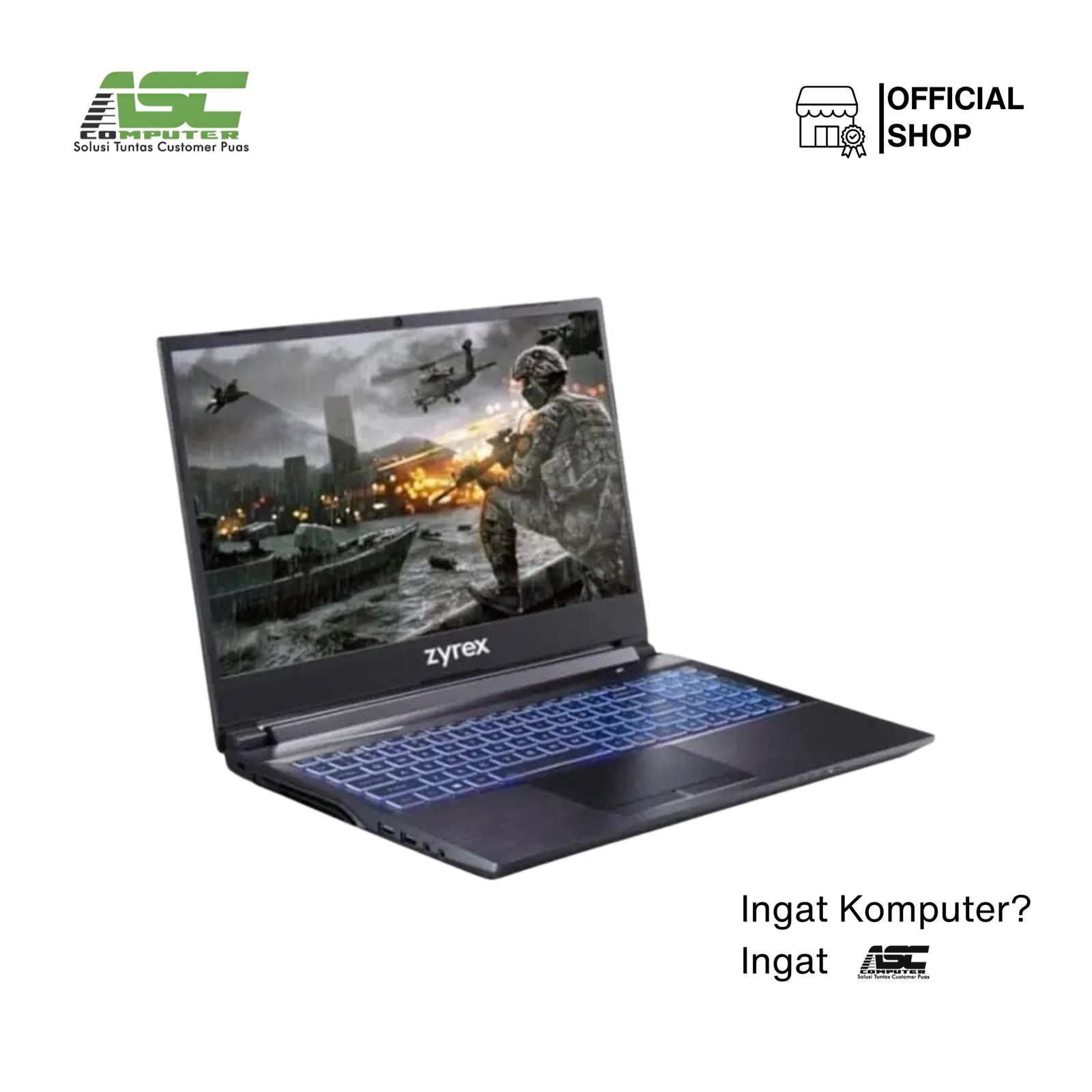 Zyrex Cruiser i5V TKDN Laptop Intel Core i5-11400H 8GB RAM 128GB SSD + 1TB HDD Intel UHD Graphics 15.6 inch FHD Win10 Home Black (1Y Warranty)